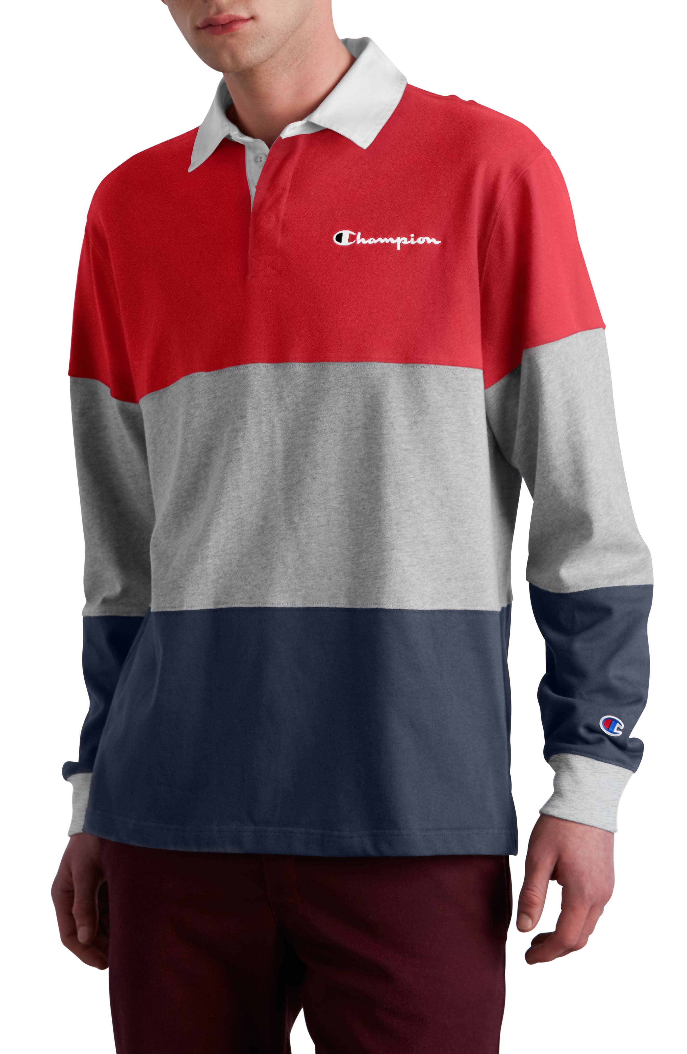 Champion Colorblock Rugby Shirt Nordstrom