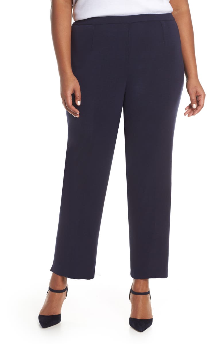 Ming Wang PULL-ON ANKLE PANTS