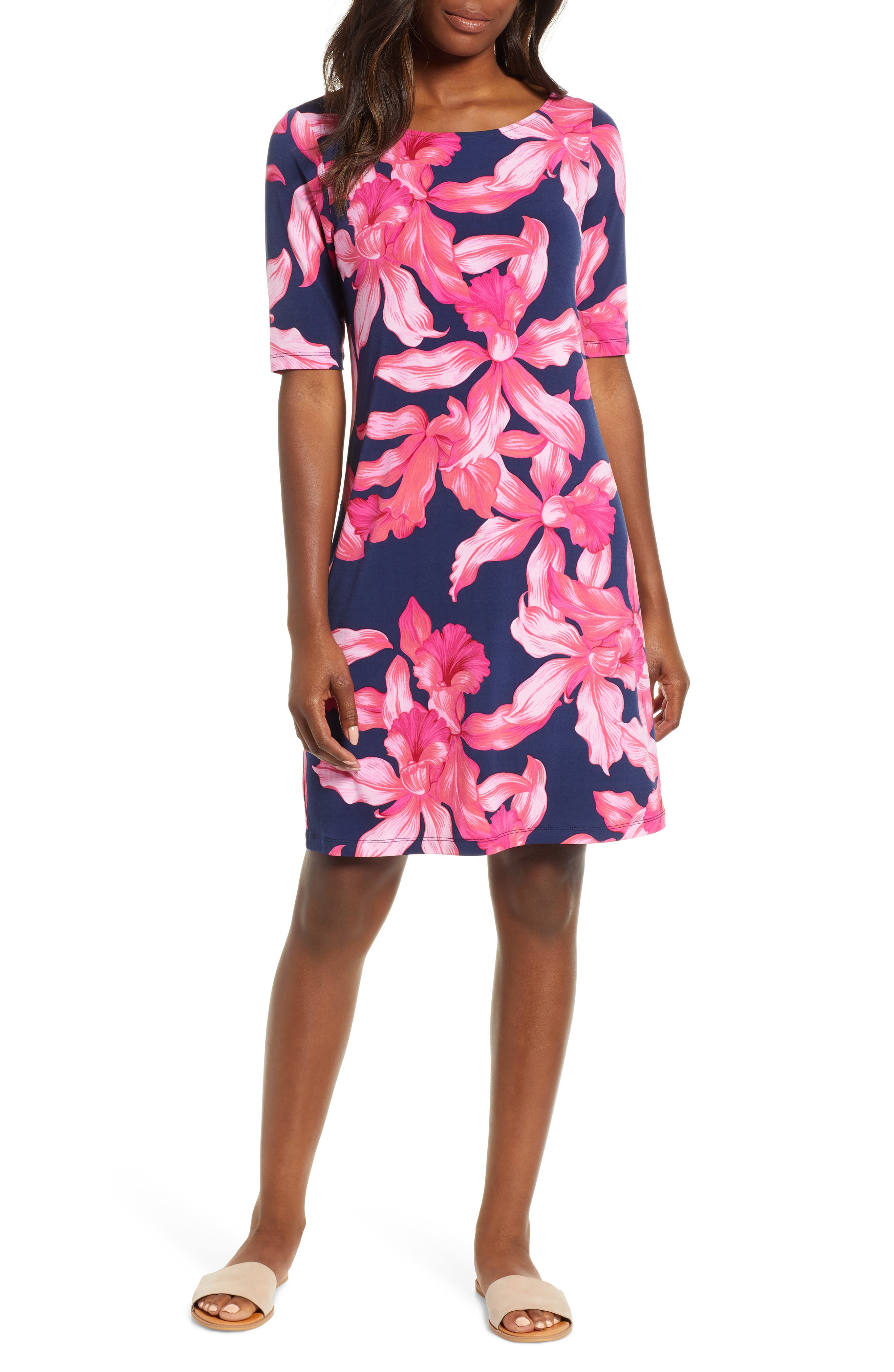 Tommy Bahama Orchid Rua Dress, Blue