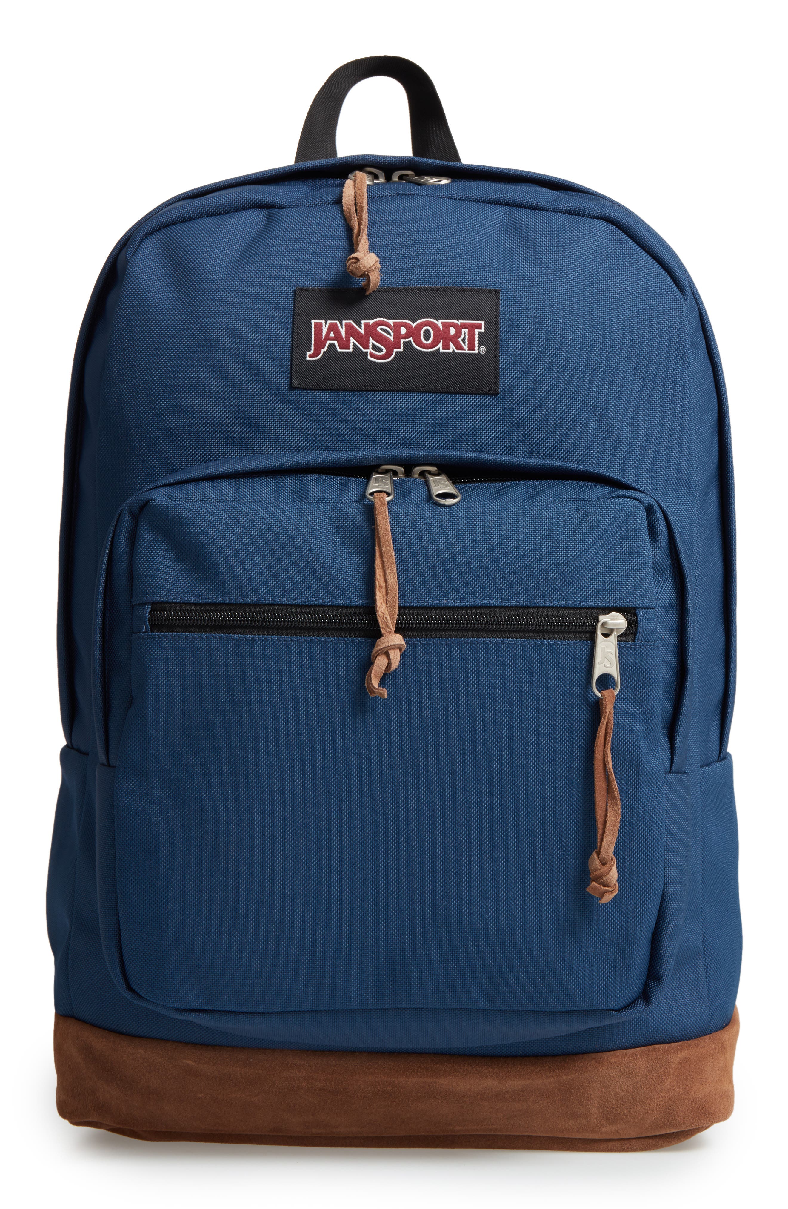 UPC 827399567873 product image for Jansport 'Right' Backpack Navy One Size | upcitemdb.com