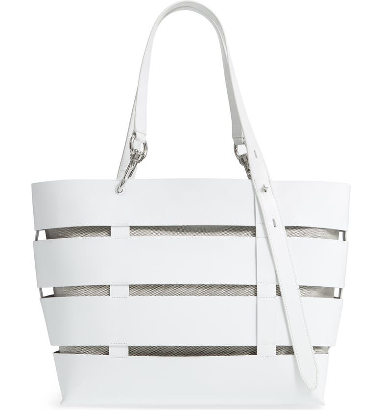 rebecca minkoff cage stella tote