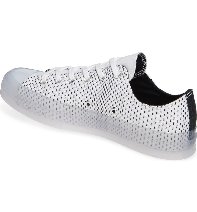 Converse Chuck Taylor All Star 70 Low Top Sneaker In White/ Black/ Clear