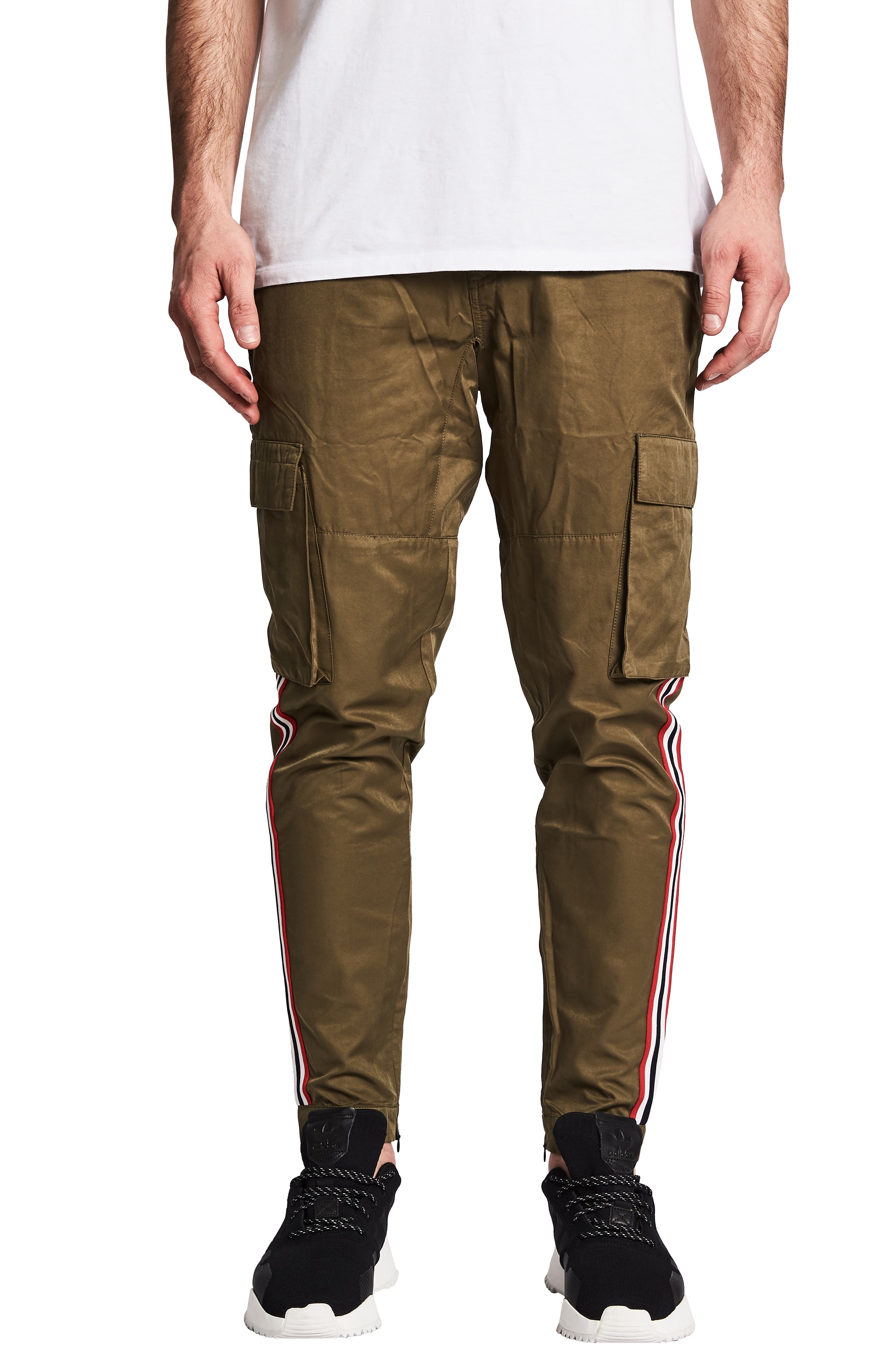 Nxp Viper Slim Fit Cargo Pants, Green
