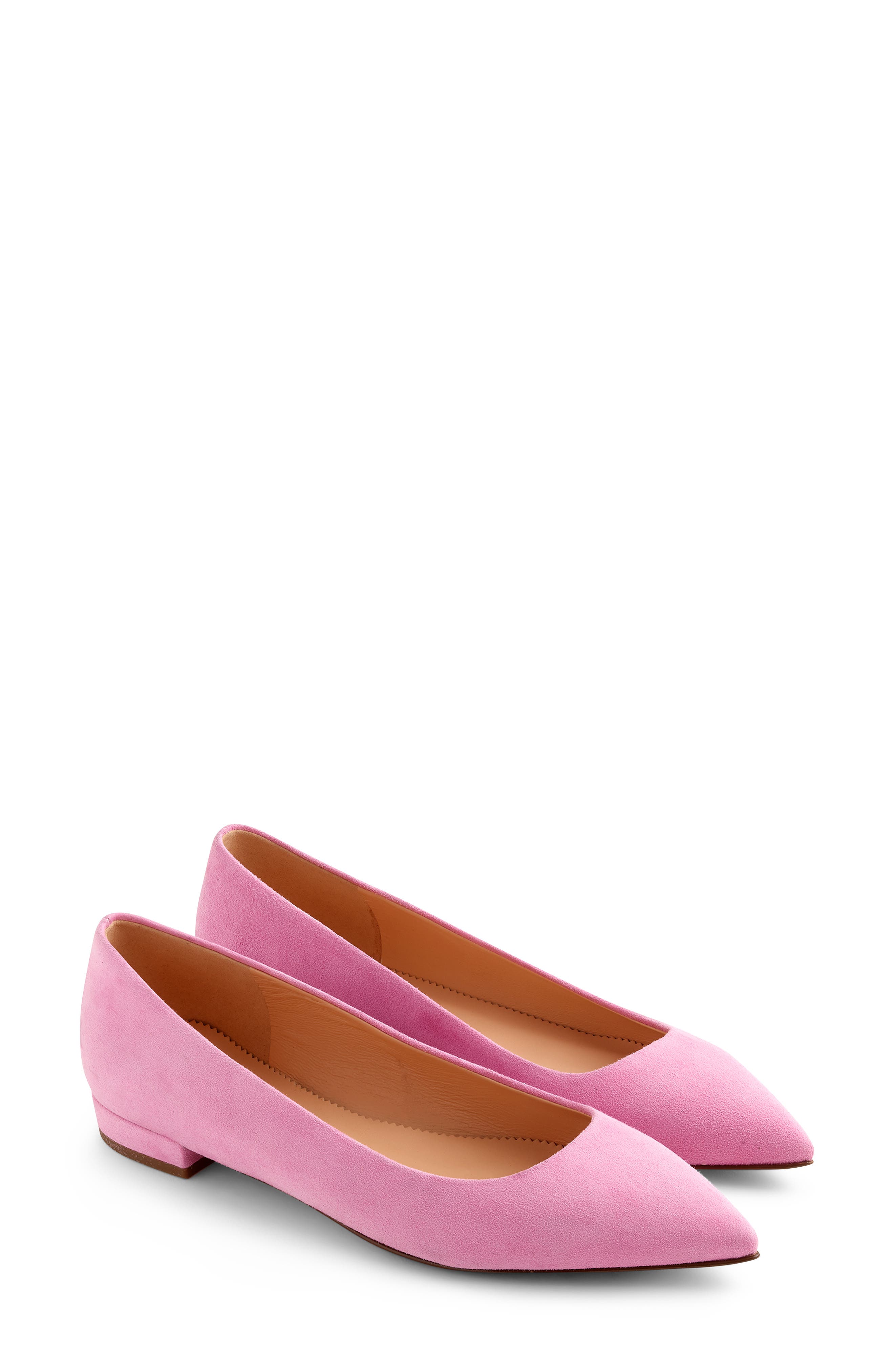 J.crew Pointed Toe Flat- Pink