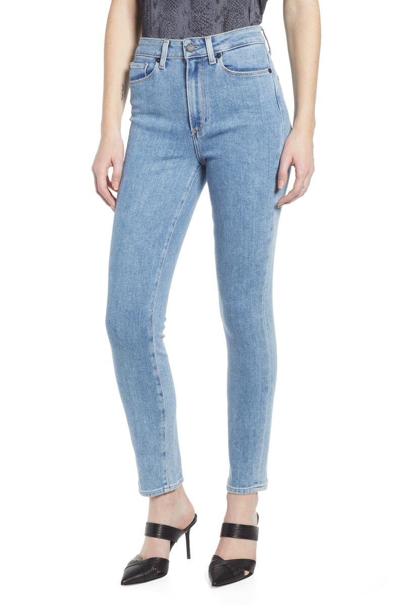 PAIGE Margot High Waist Ankle Peg Jeans (Miami) | Nordstrom