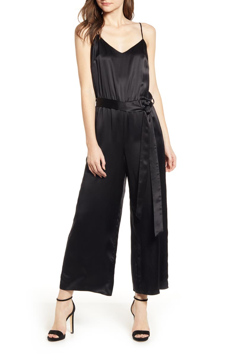 Bailey44 Suits BAILEY44 JUICED CROP WIDE LEG JUMPSUIT