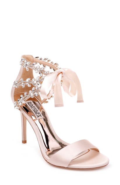 Badgley Mischka Sandals BADGLEY MISCHKA FELICIA EMBELLISHED SANDAL