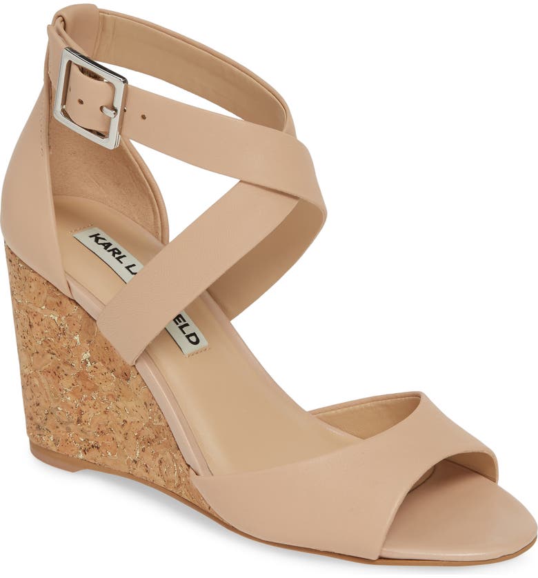 Karl Lagerfeld Sandals RADKA WEDGE SANDAL