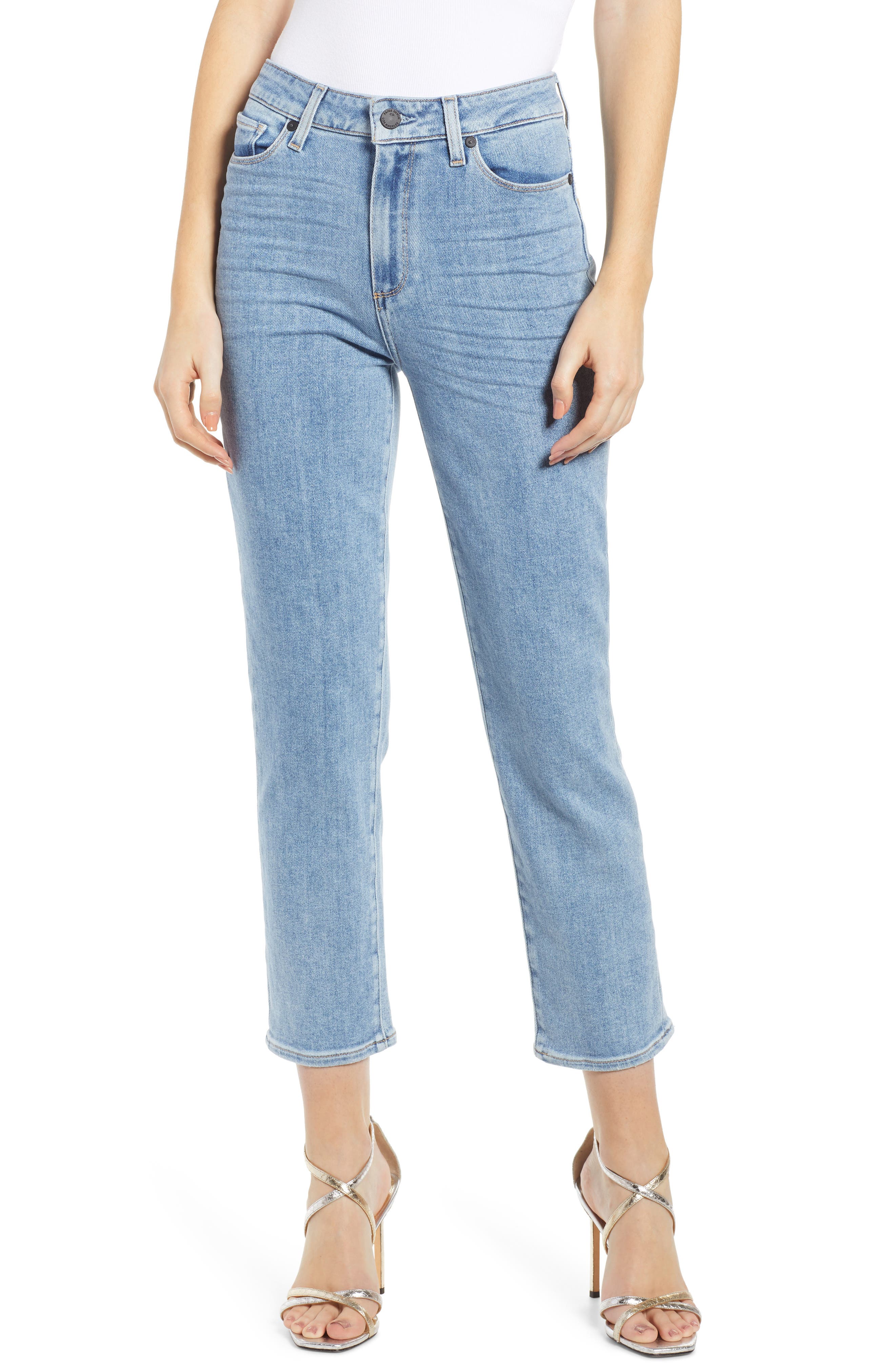 paige vintage hoxton ankle jeans