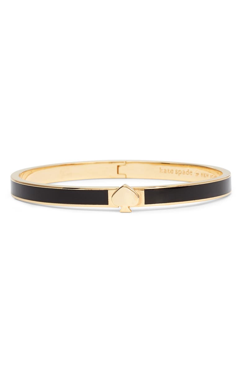 KATE SPADE ENAMEL SPADE BANGLE,WBRUH259