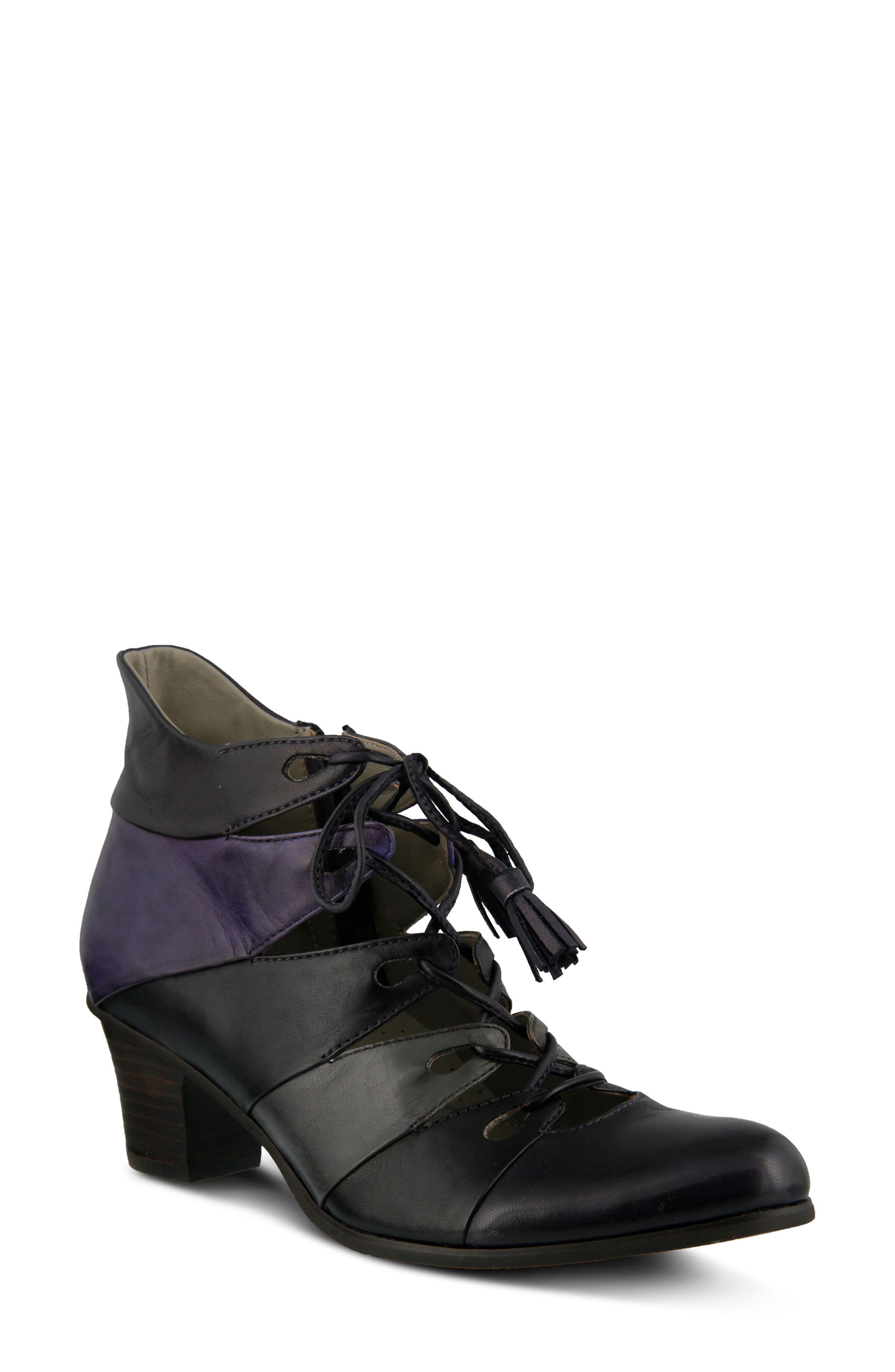 Spring Step Estrela Ghillie Bootie, Purple