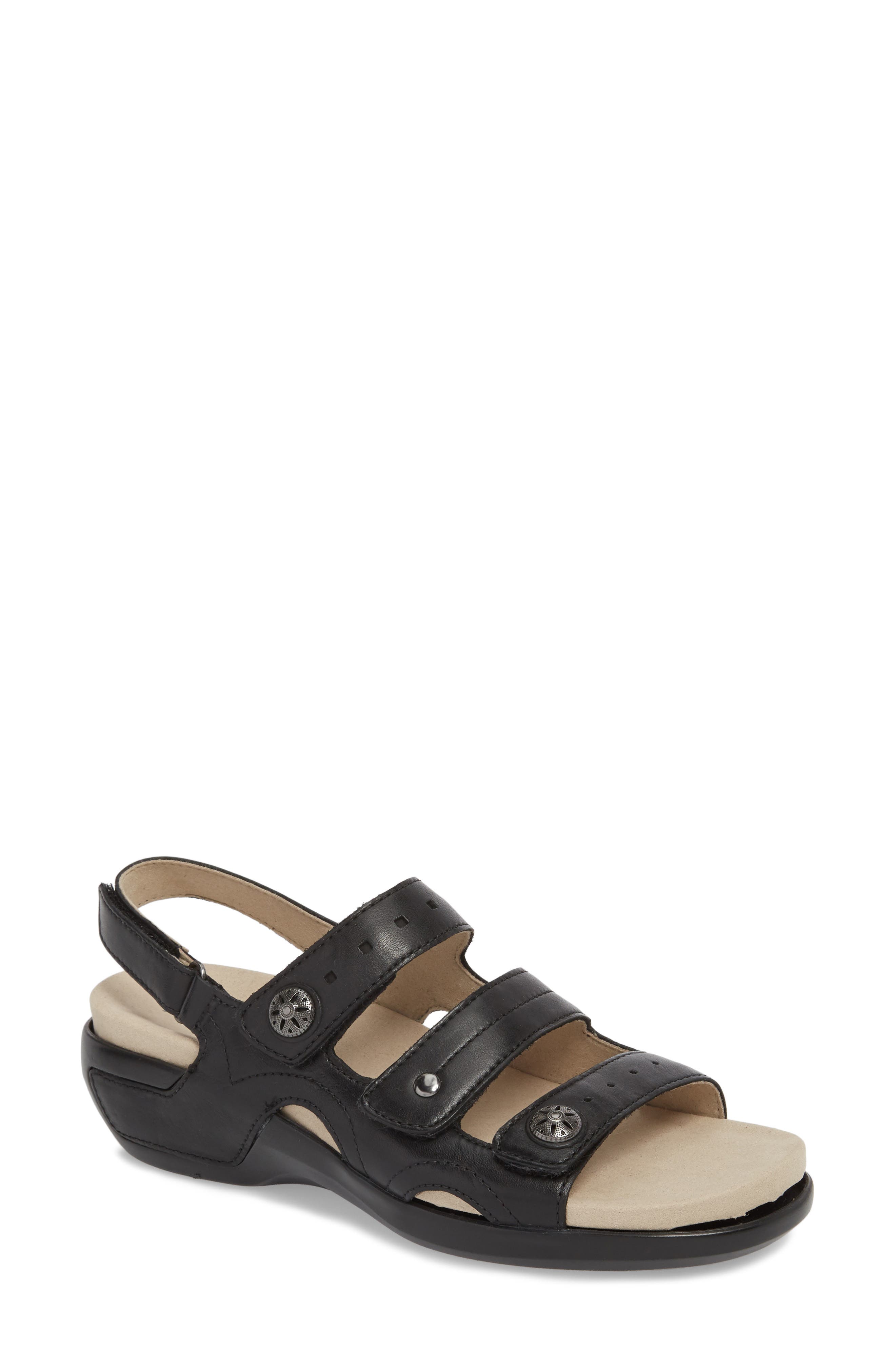Aravon Three Strap Sandal (Women) Nordstrom
