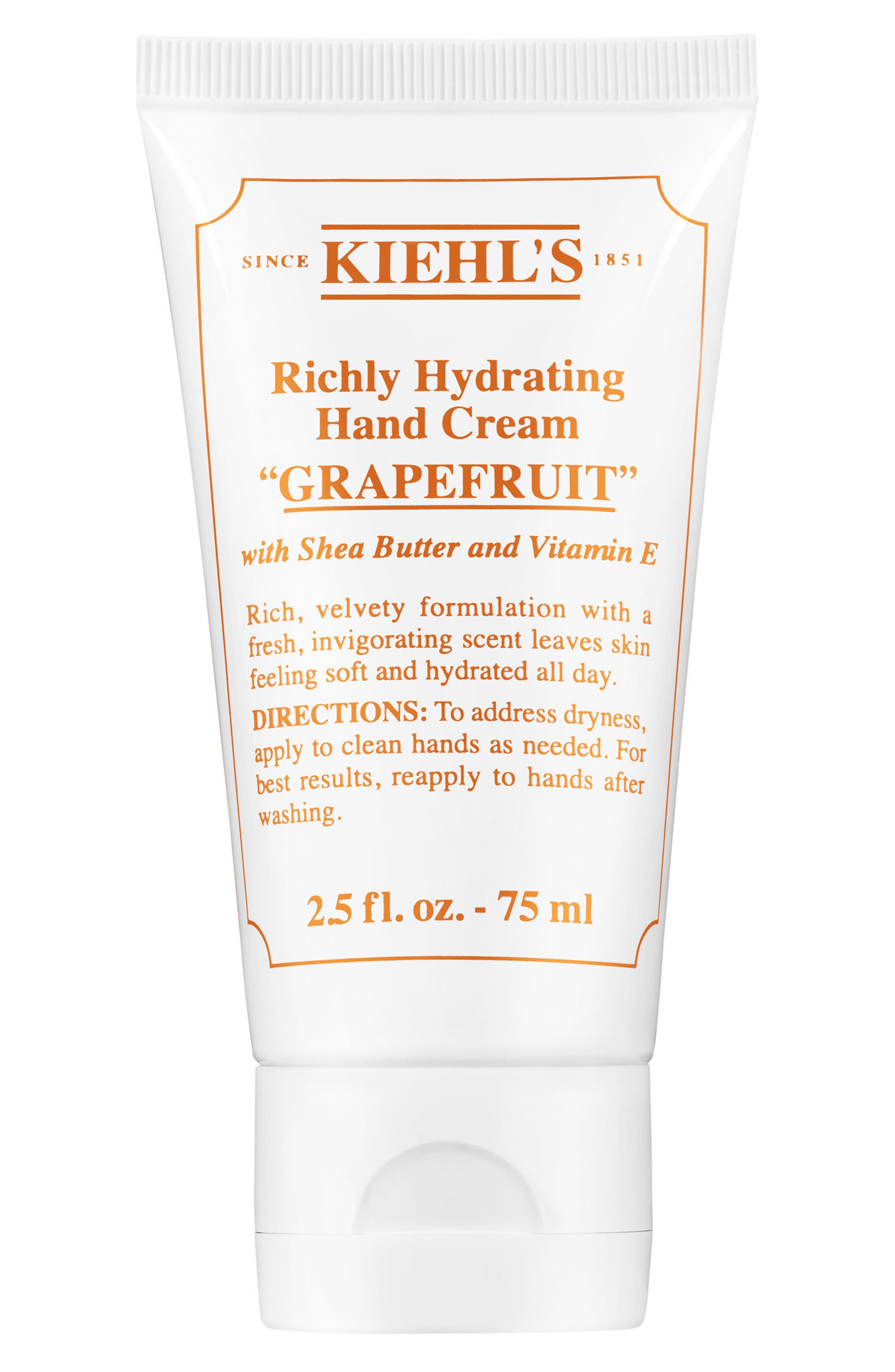 Kiehl's Since 1851 Grapefruit Richly Hydrating Scented Hand Cream