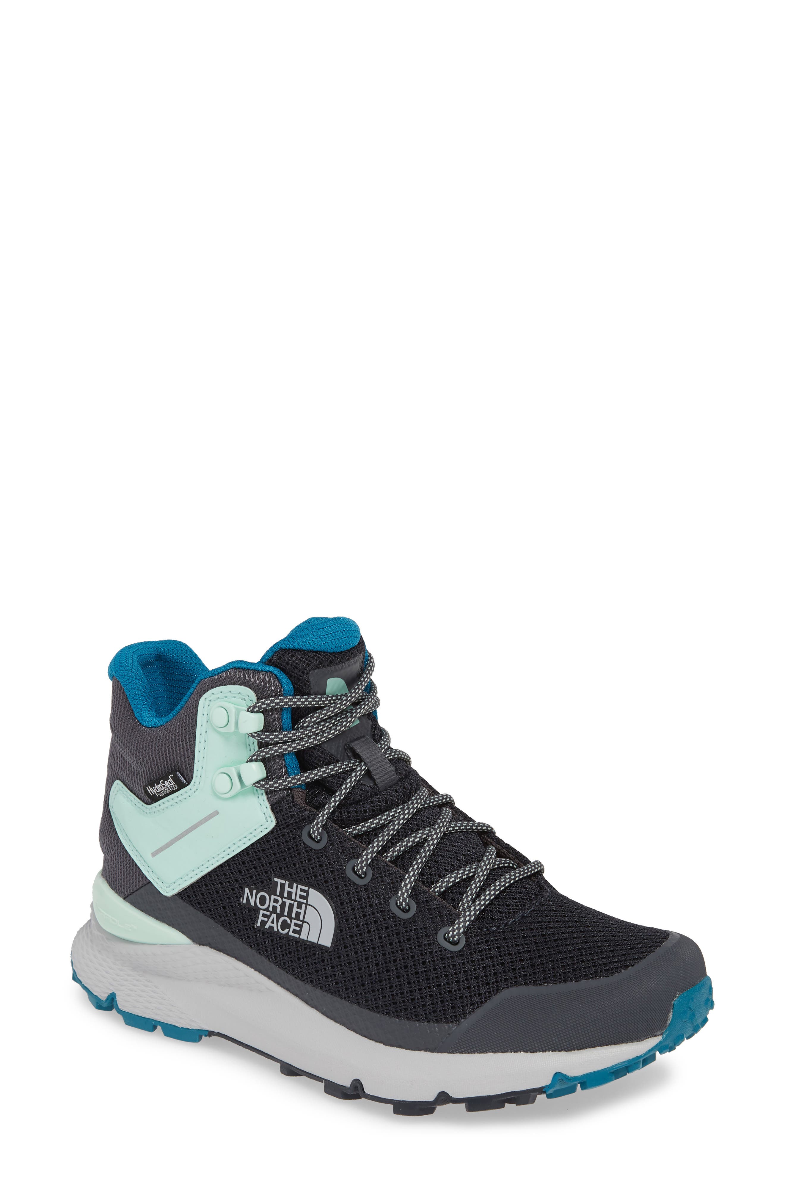 The North Face Vals Waterproof Mid Hiking Boot, Grey