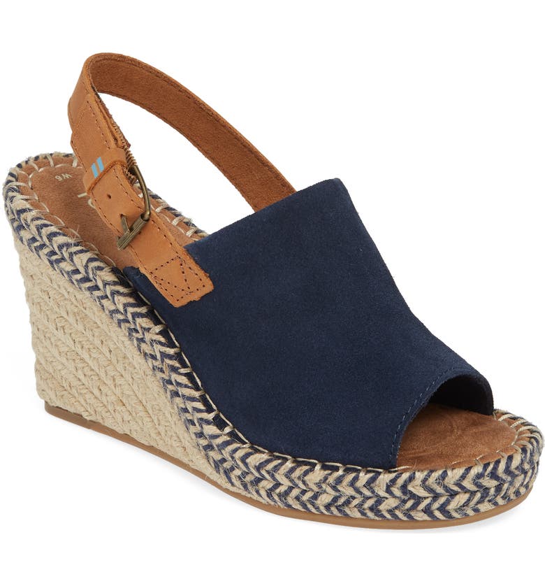 Toms Wedges MONICA SLINGBACK WEDGE