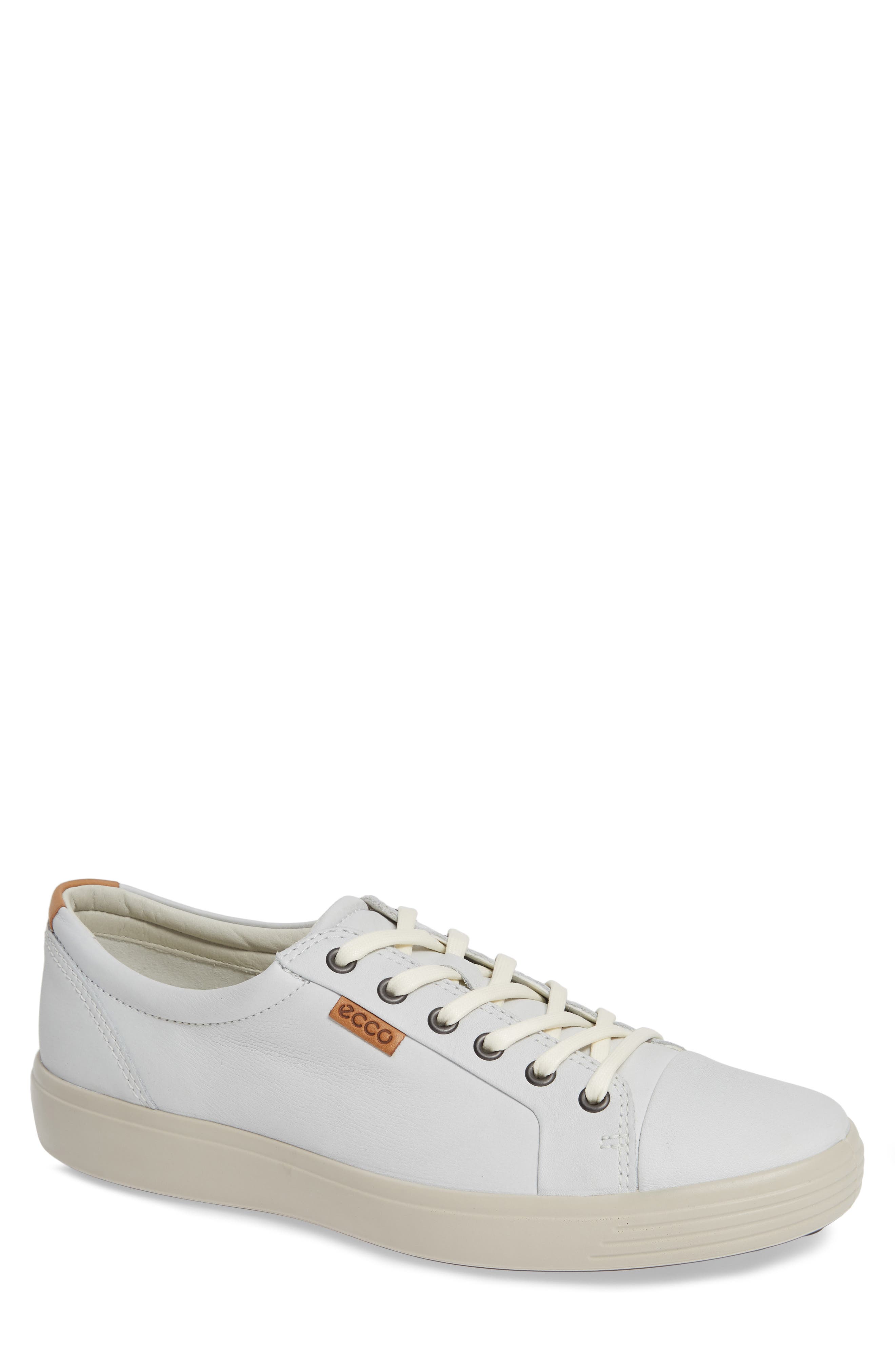 Ecco Soft Vii Lace-Up Sneaker,12.5 - White
