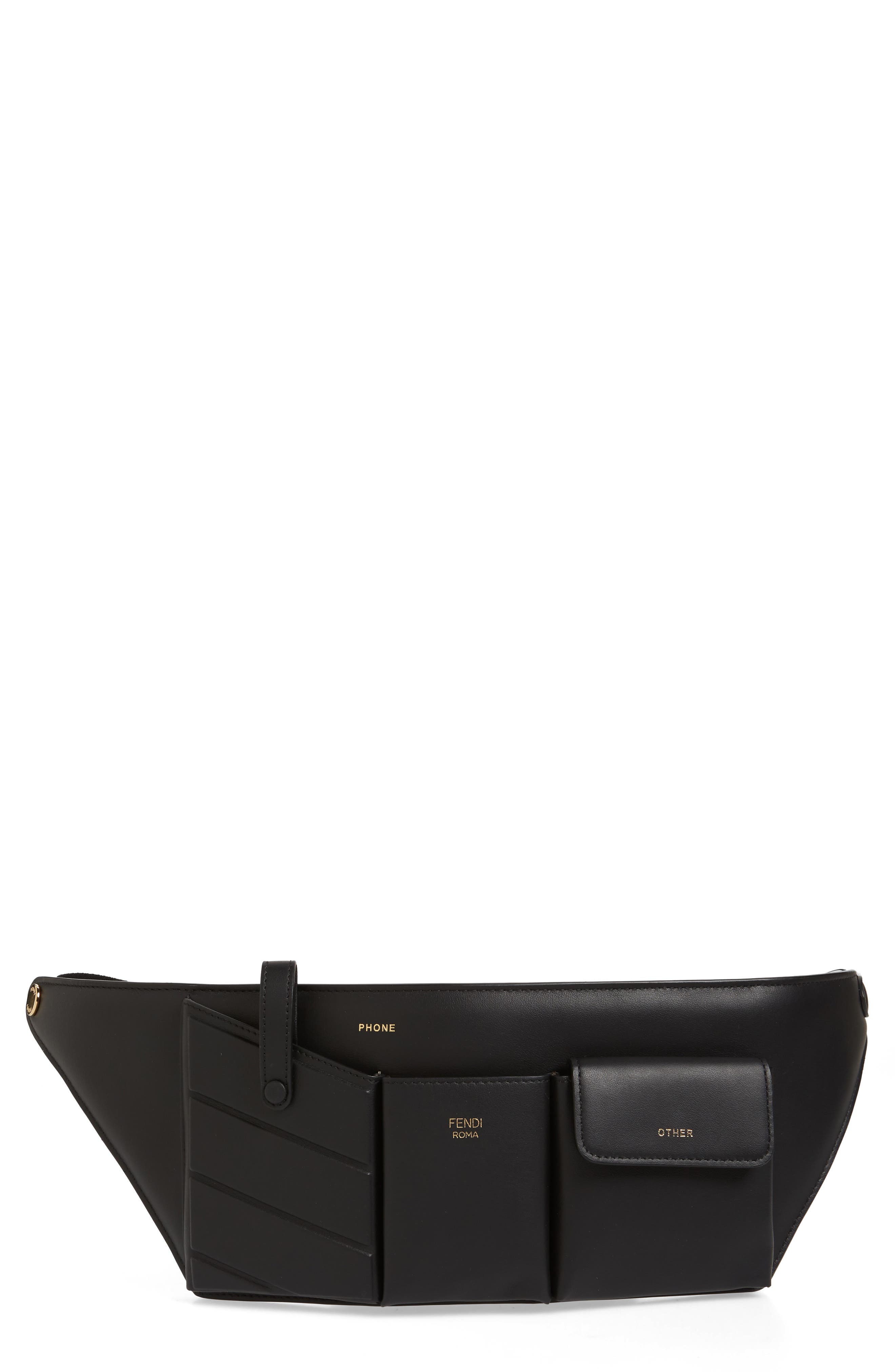 fendi leather pouch belt bag