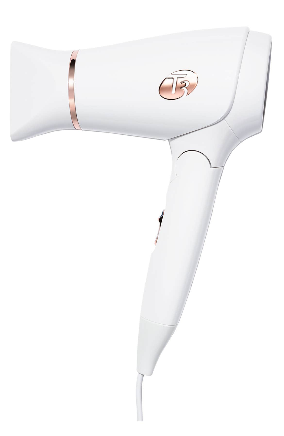 T3 Featherweight Compact Folding Hair Dryer with Dual Voltage, Main, color, NO COLOR