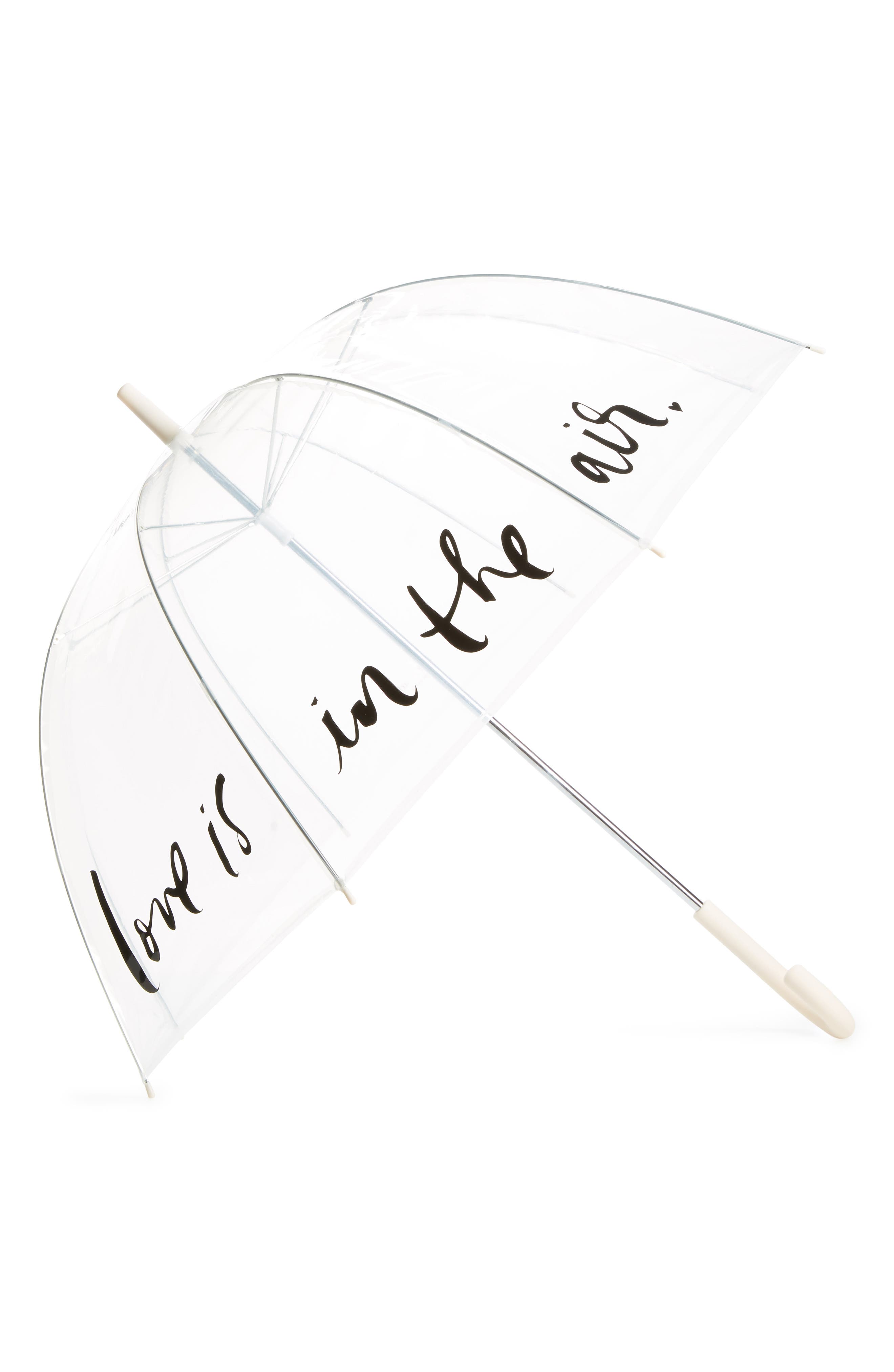 kate spade new york polka dot clear umbrella Nordstrom