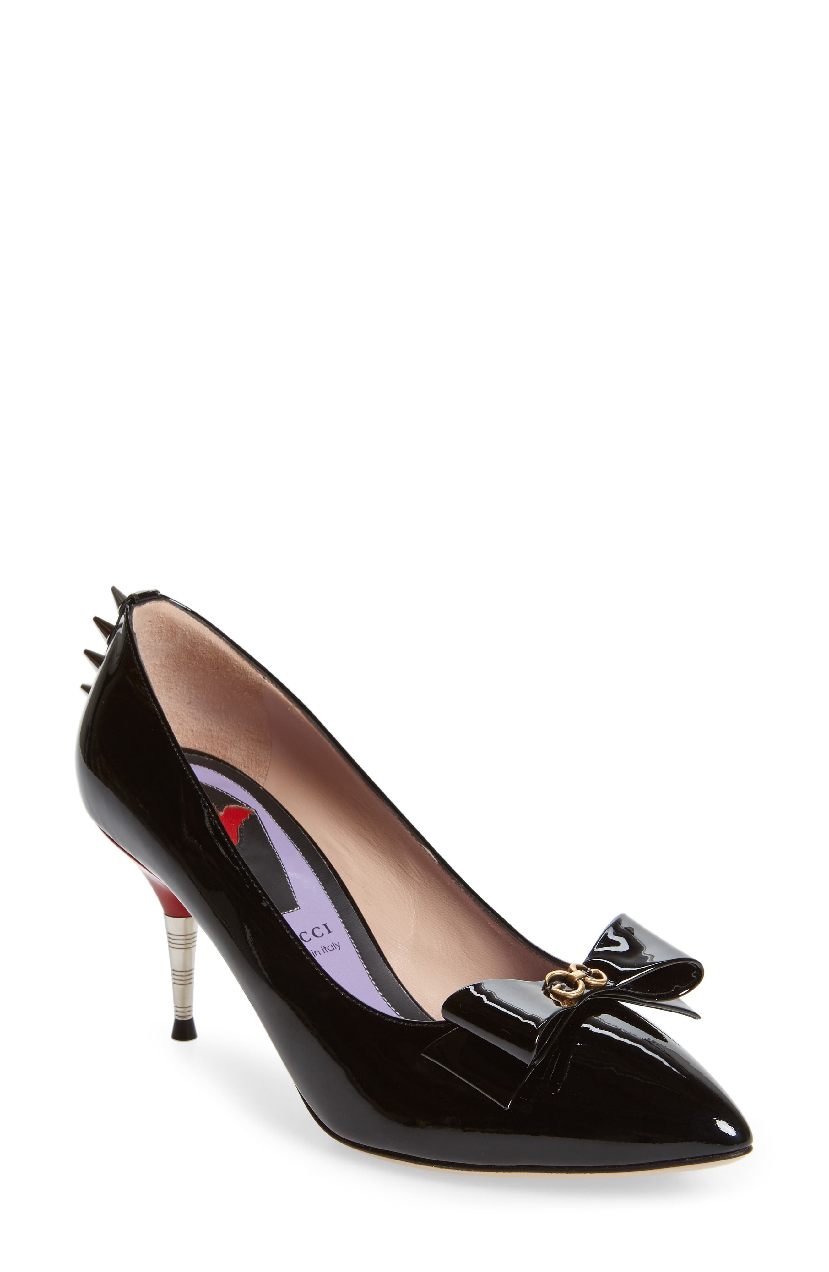 gucci spiked heels