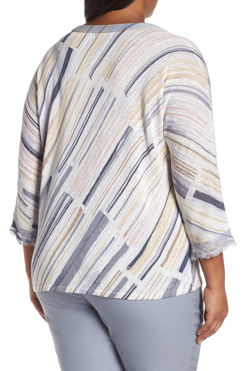NIC + ZOE WATER STROKE TOP,S191121W