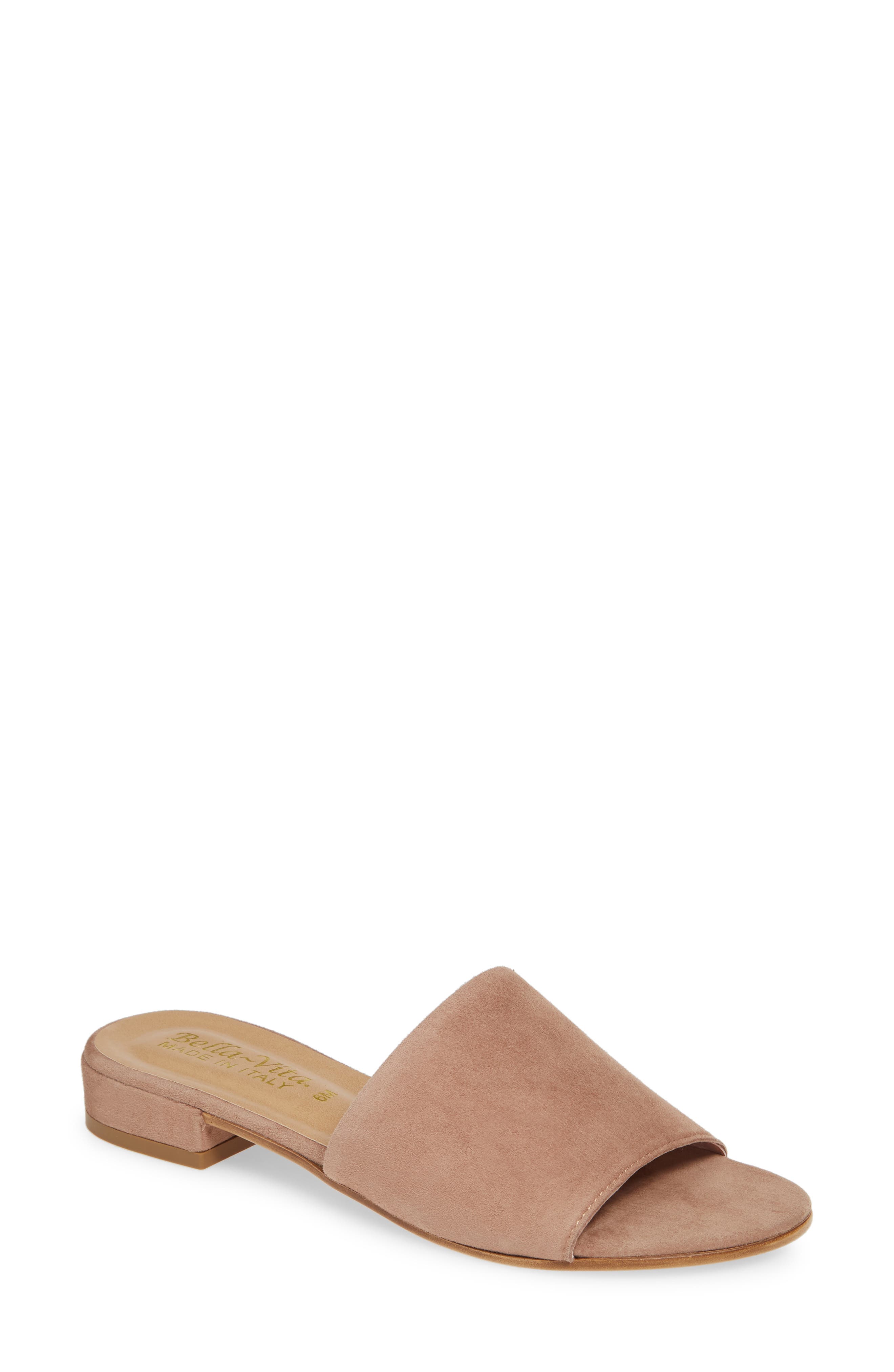 Bella Vita Slide Sandal, Pink