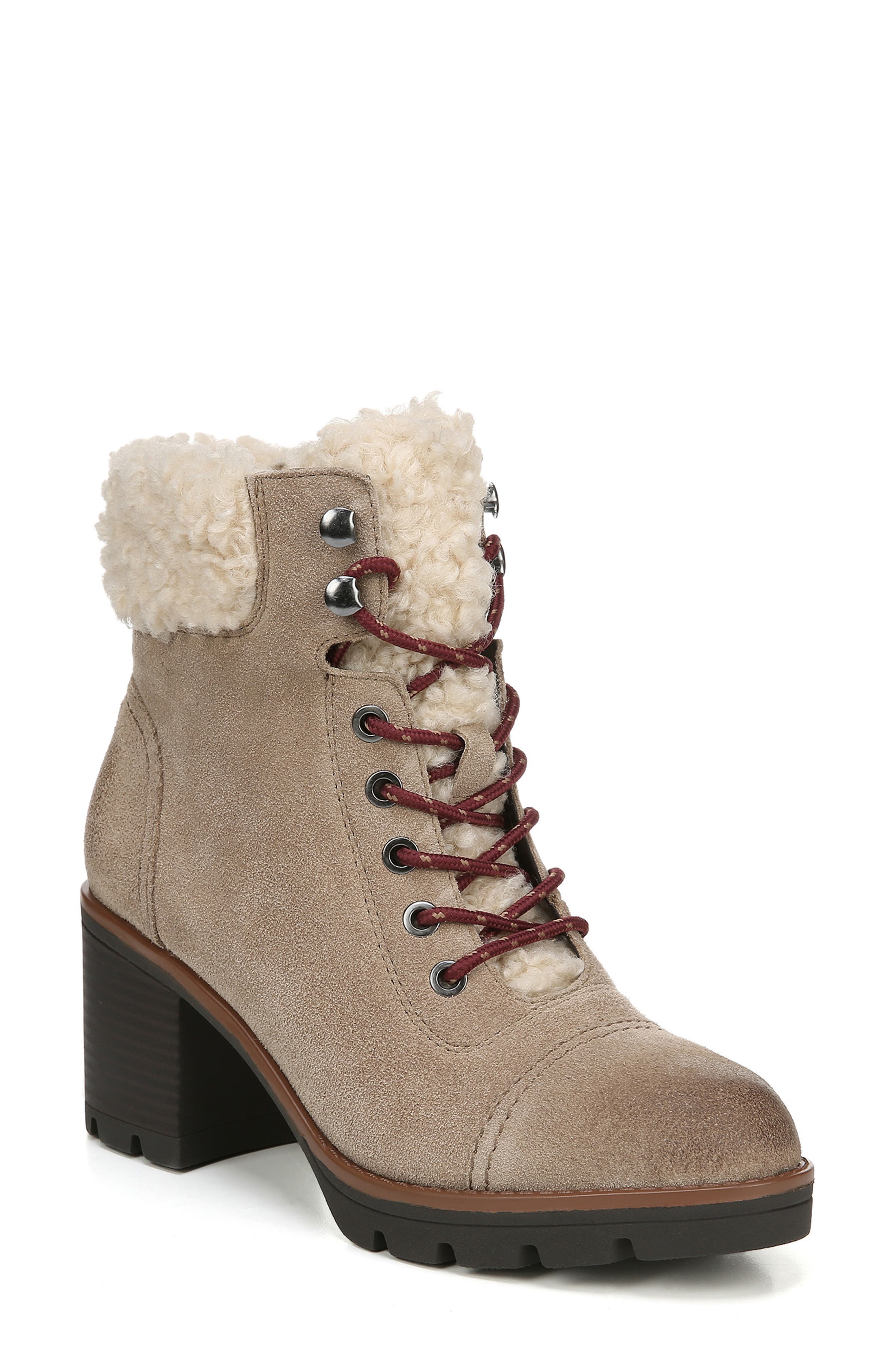 Naturalizer Varuna 2 Waterproof Lace-Up Bootie- Brown