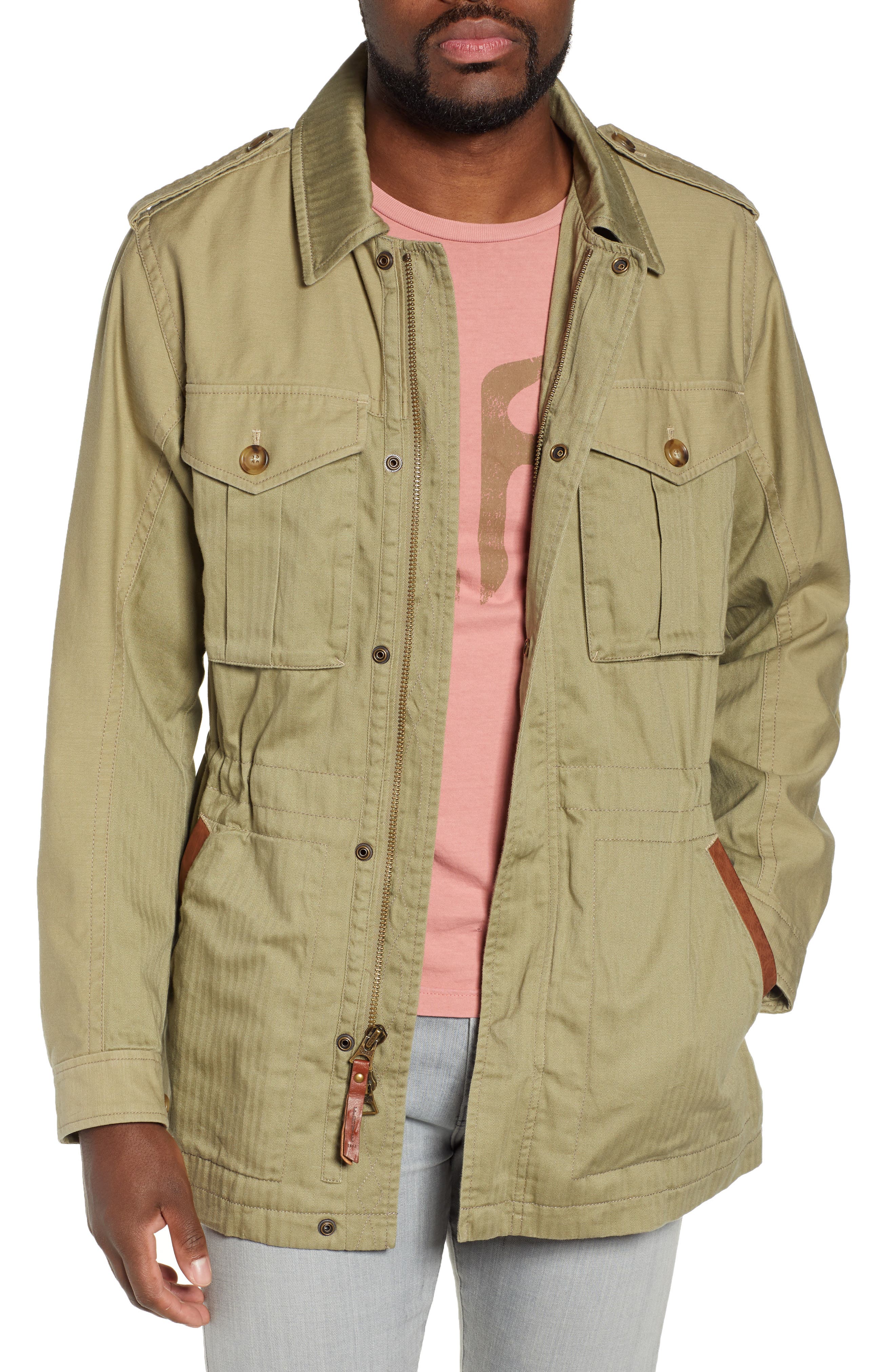 Frye Regular Fit Field Jacket Nordstrom
