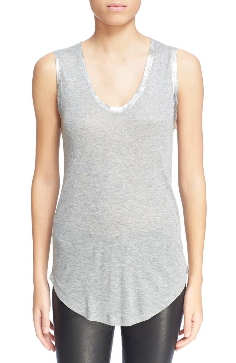 Zadig & Voltaire Tops TAM SCOOP NECK TANK