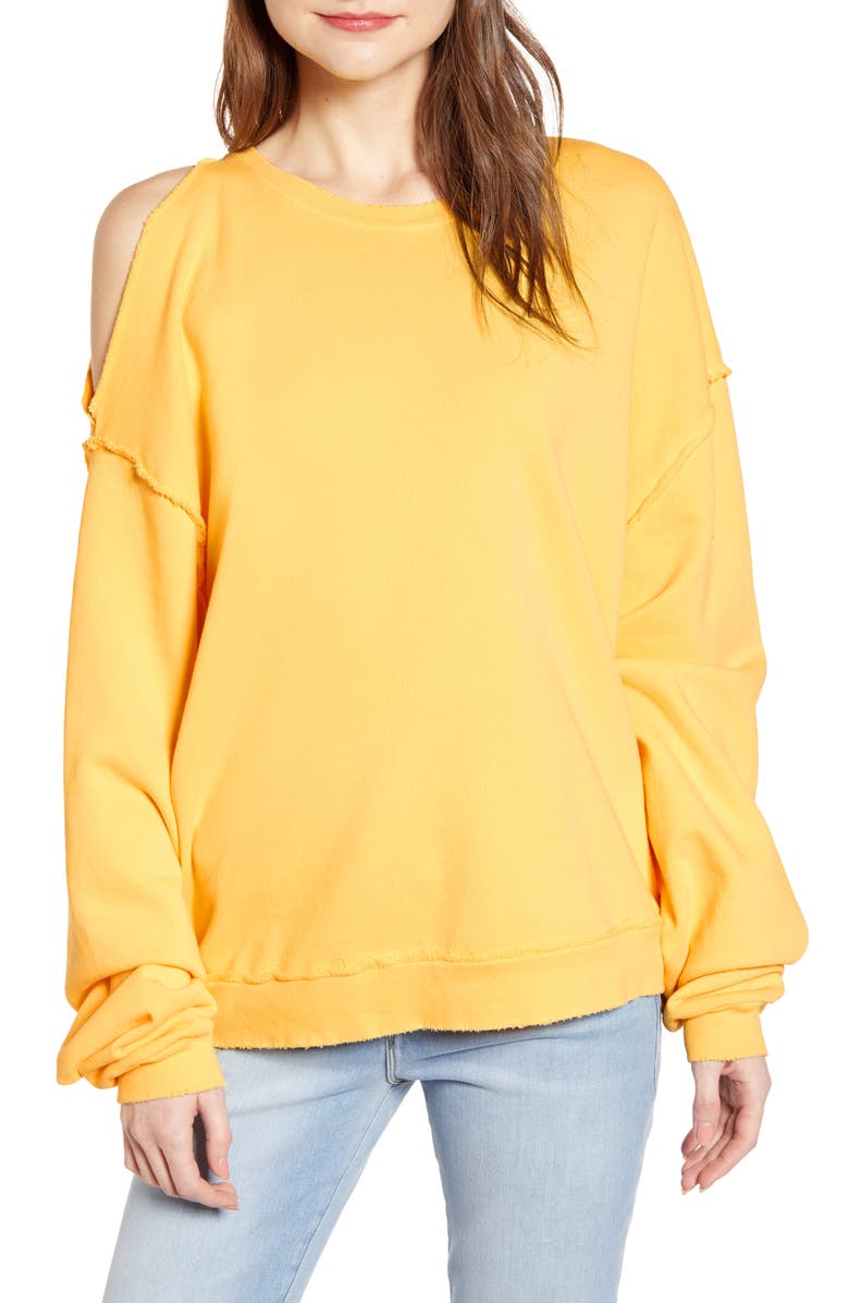 Hudson T-shirts OPEN SHOULDER SWEATSHIRT