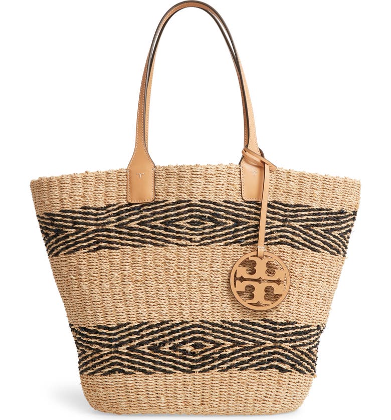 Tory Burch Miller Stripe Straw Tote | Nordstrom