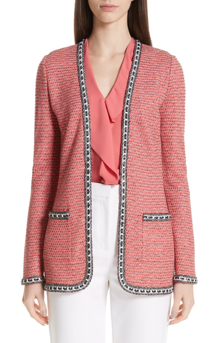 St. John Jackets BIBI SWEATER JACKET