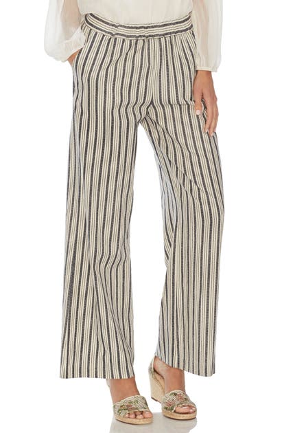 Vince Camuto Pants SUMMER STRIPE WIDE LEG PANTS