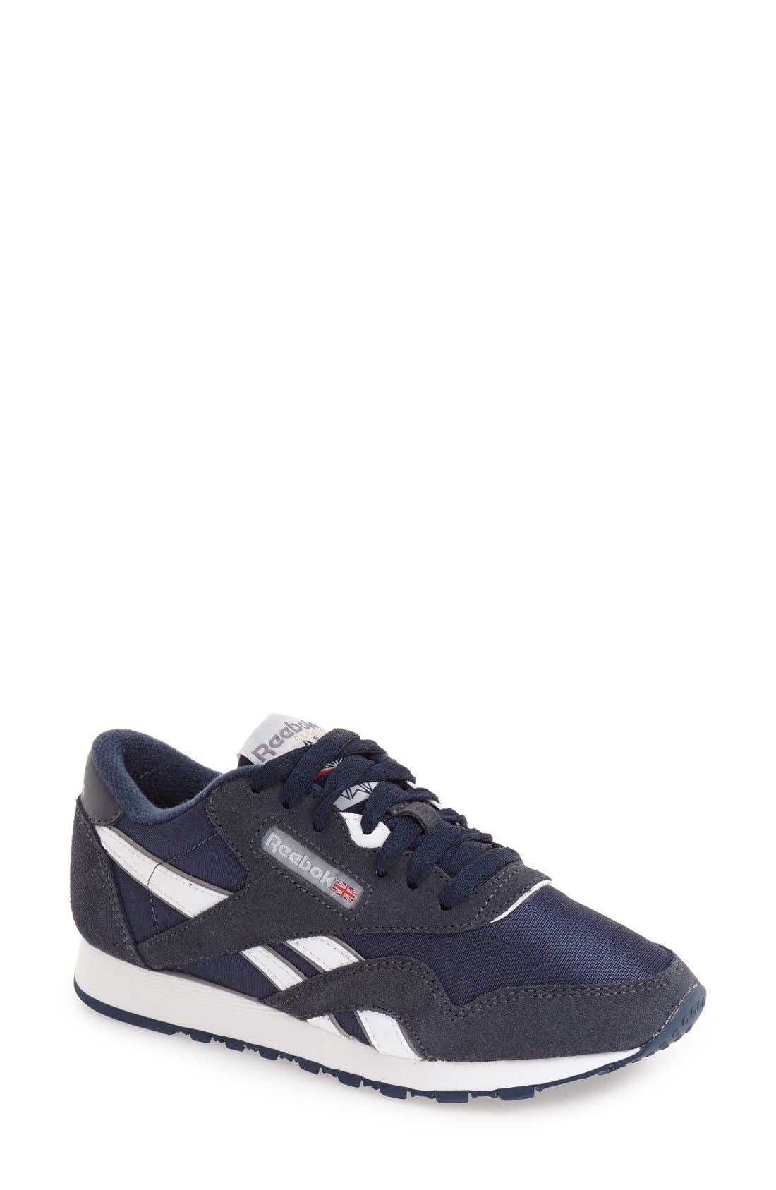 UPC 638192628841 product image for Women's Reebok 'Classic' Sneaker, Size 9 M - Blue | upcitemdb.com