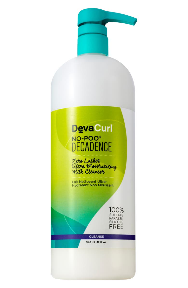 DEVACURL NO-POO DECADENCE ZERO LATHER ULTRA MOISTURIZING MILK CLEANSER, 32 oz,1005