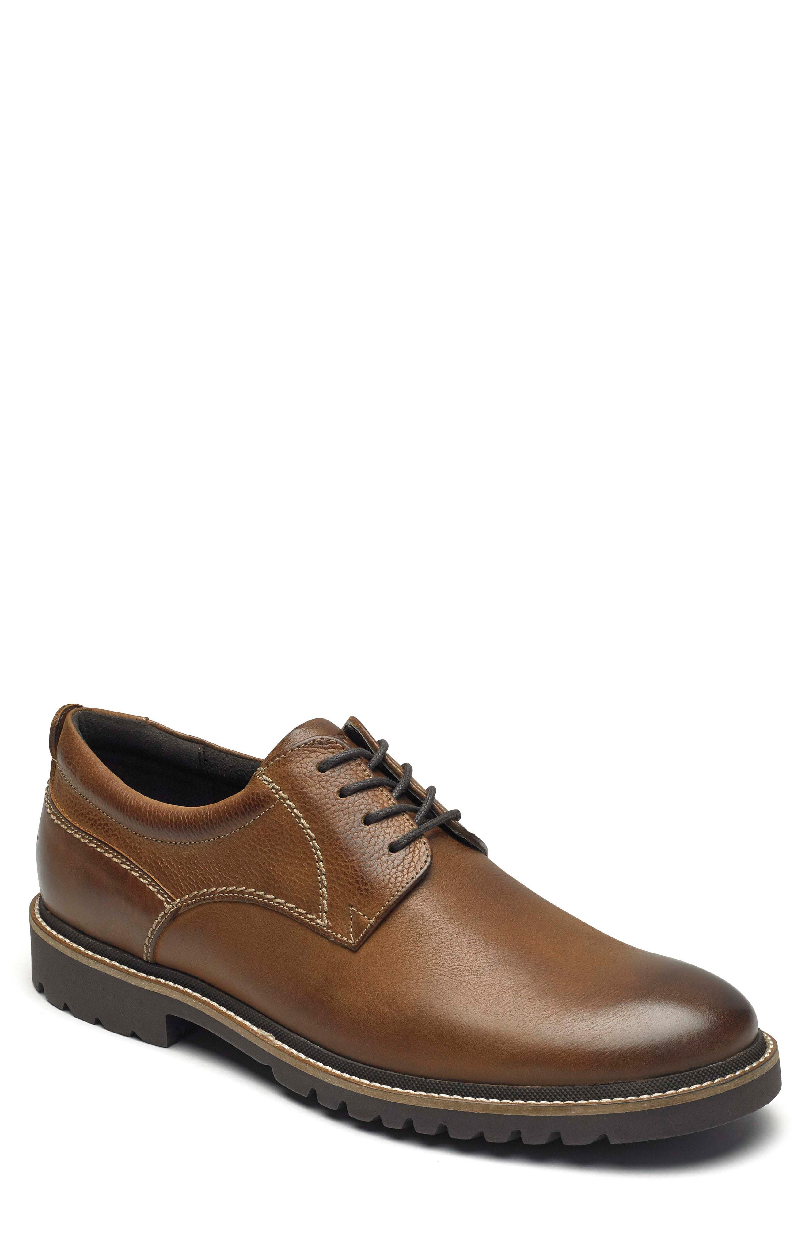 marshall plain toe oxford