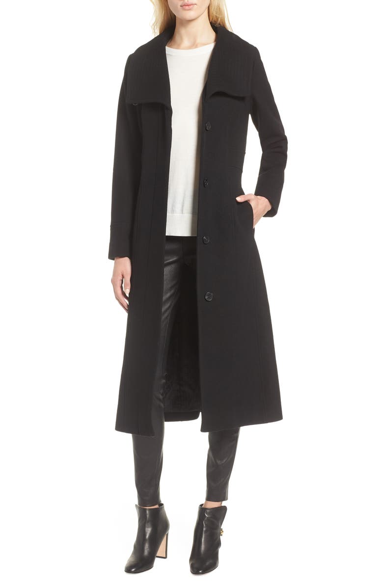 Kenneth Cole New York Wool Blend Maxi Coat | Nordstrom