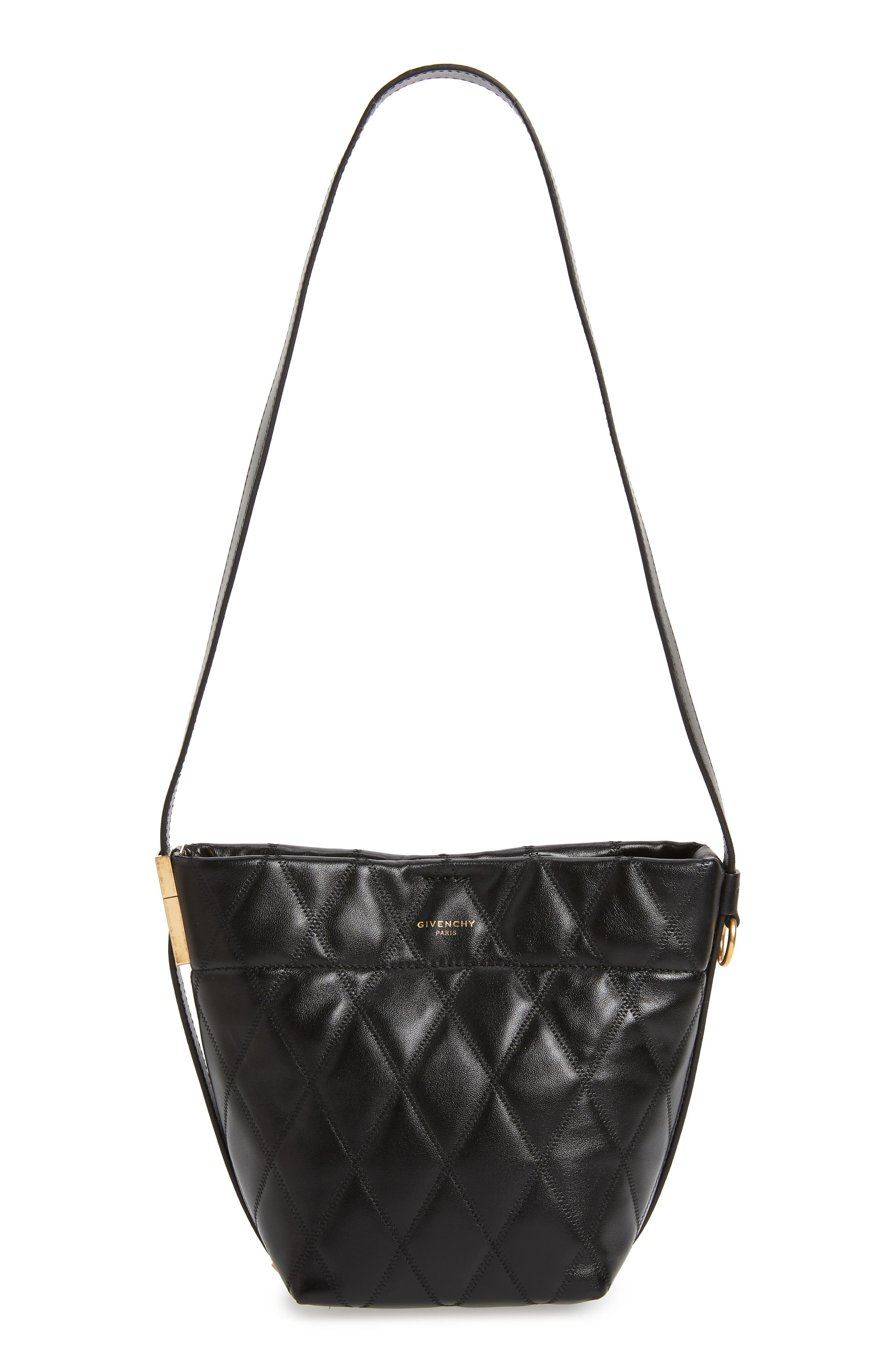 gv quilted mini bucket bag