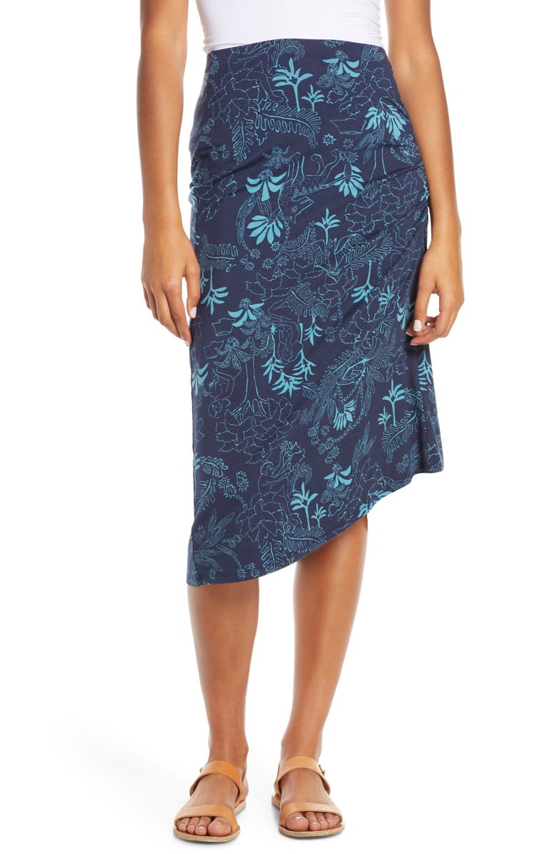 Patagonia Dream Song Skirt In Beyond Extinct/ Neo Navy