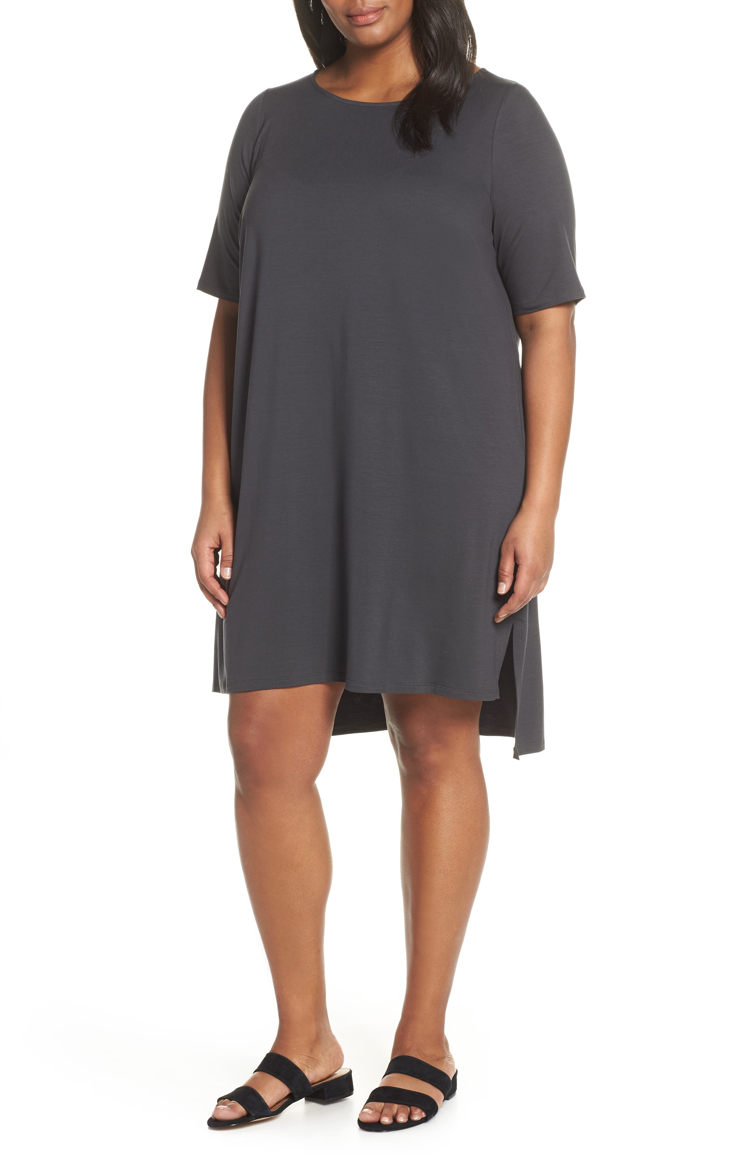 Plus Size Eileen Fisher Shift Dress