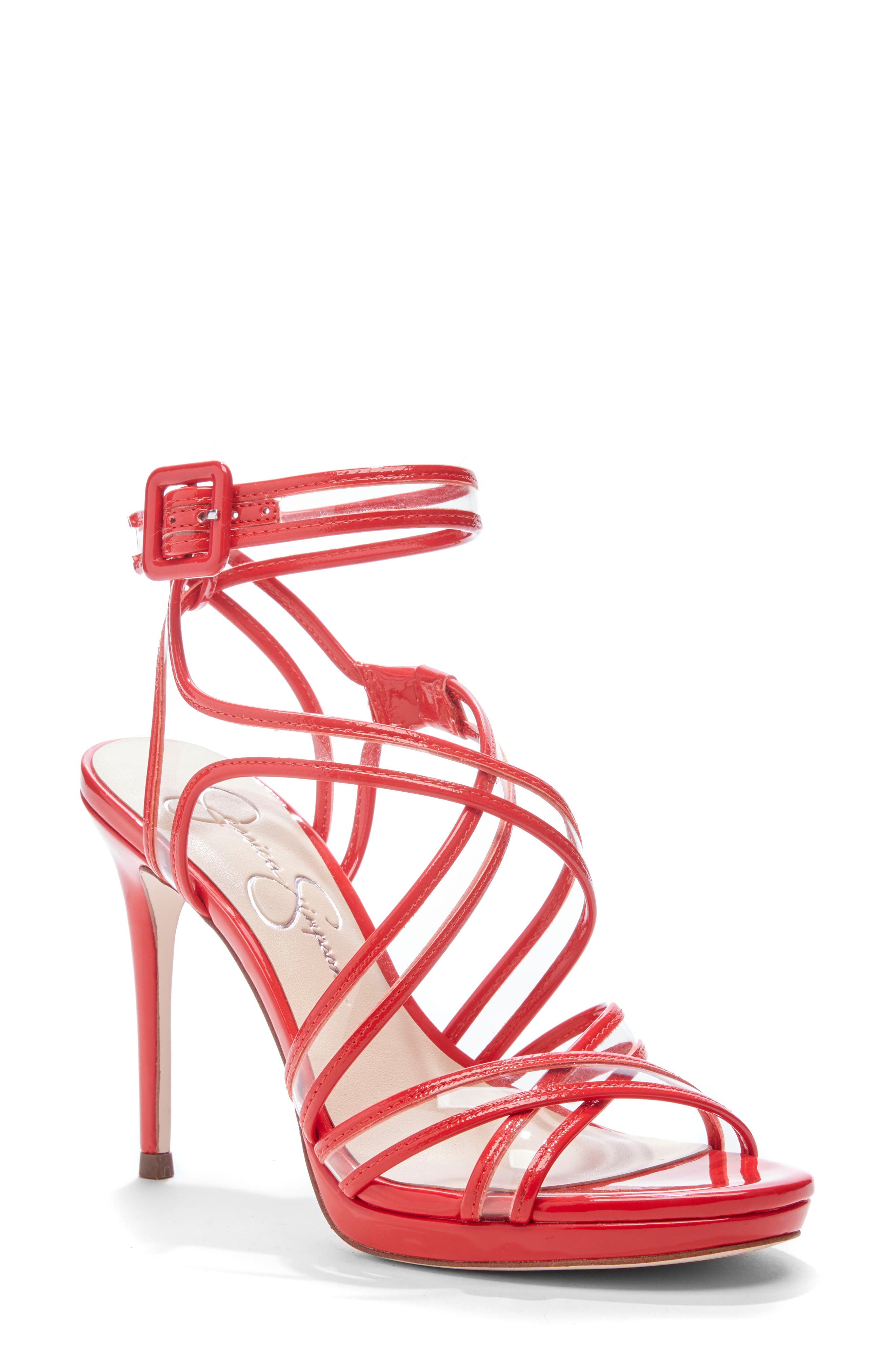 Jessica Simpson Kendele Sandal- Red