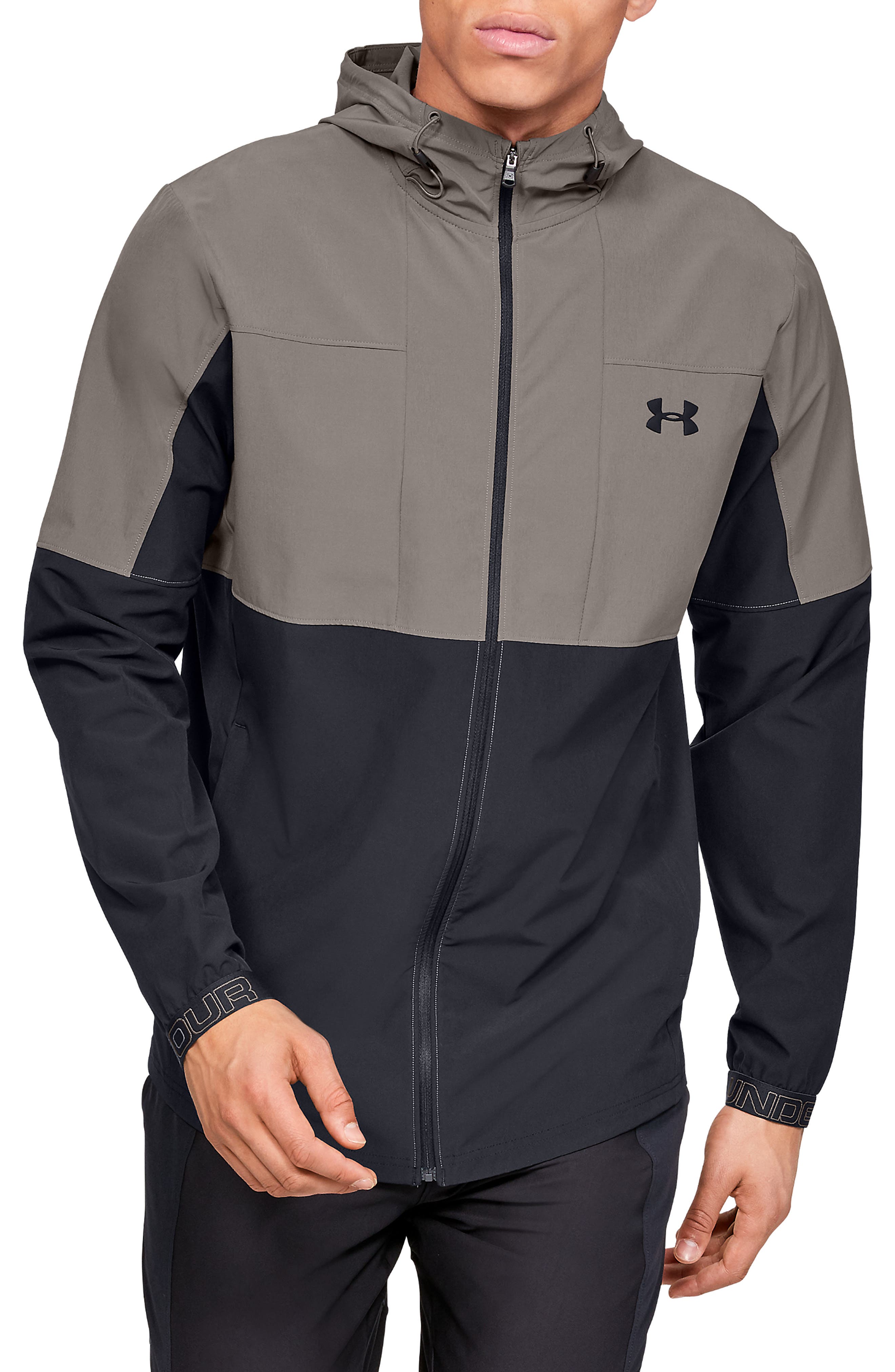 Under Armour Vanish Hybrid Zip Hooded Jacket Nordstrom