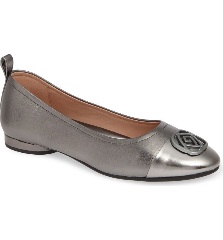 Taryn Rose Flats PENELOPE CAP TOE BALLET FLAT