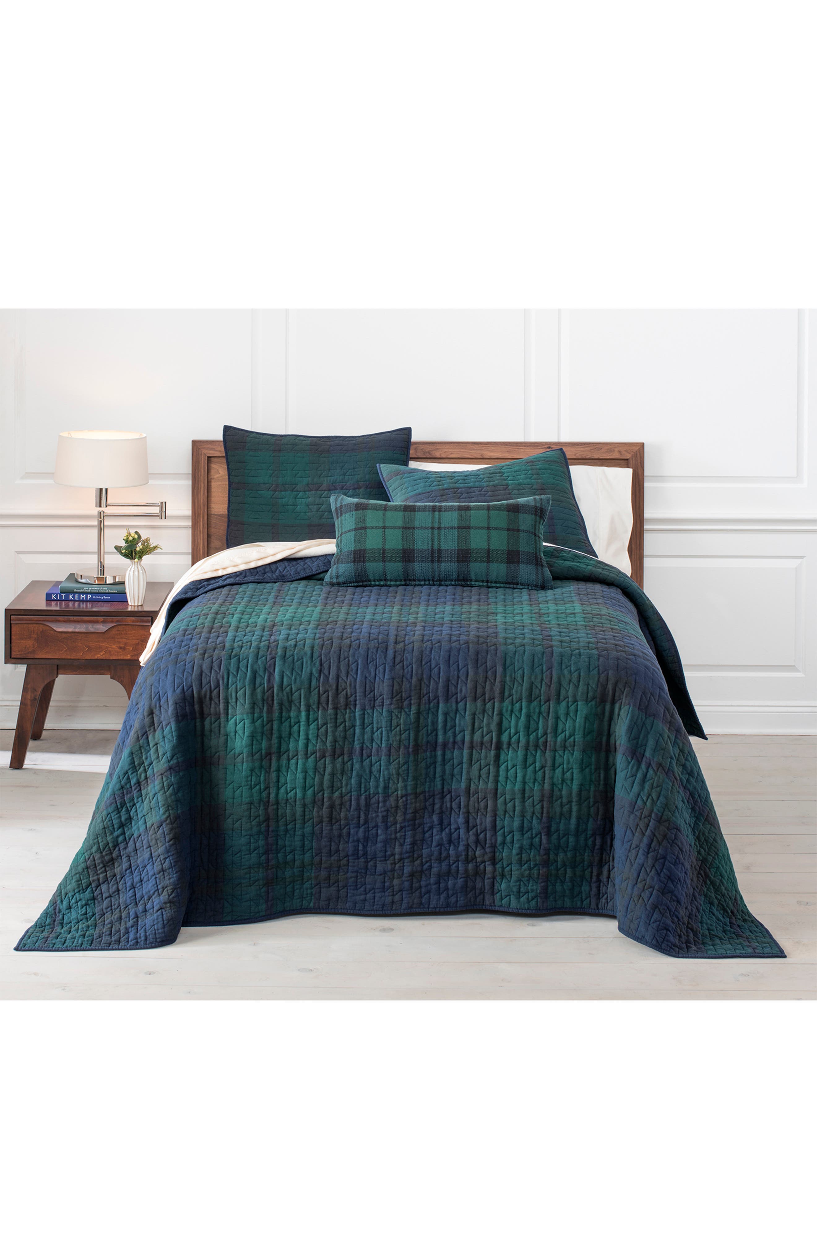 Pendleton Black Watch Quilt & Sham Set Nordstrom