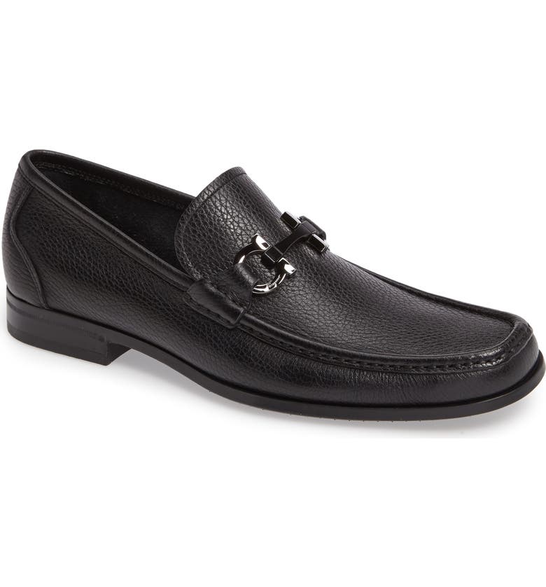 Salvatore Ferragamo Men's Grandioso Calfskin Leather Loafers With ...