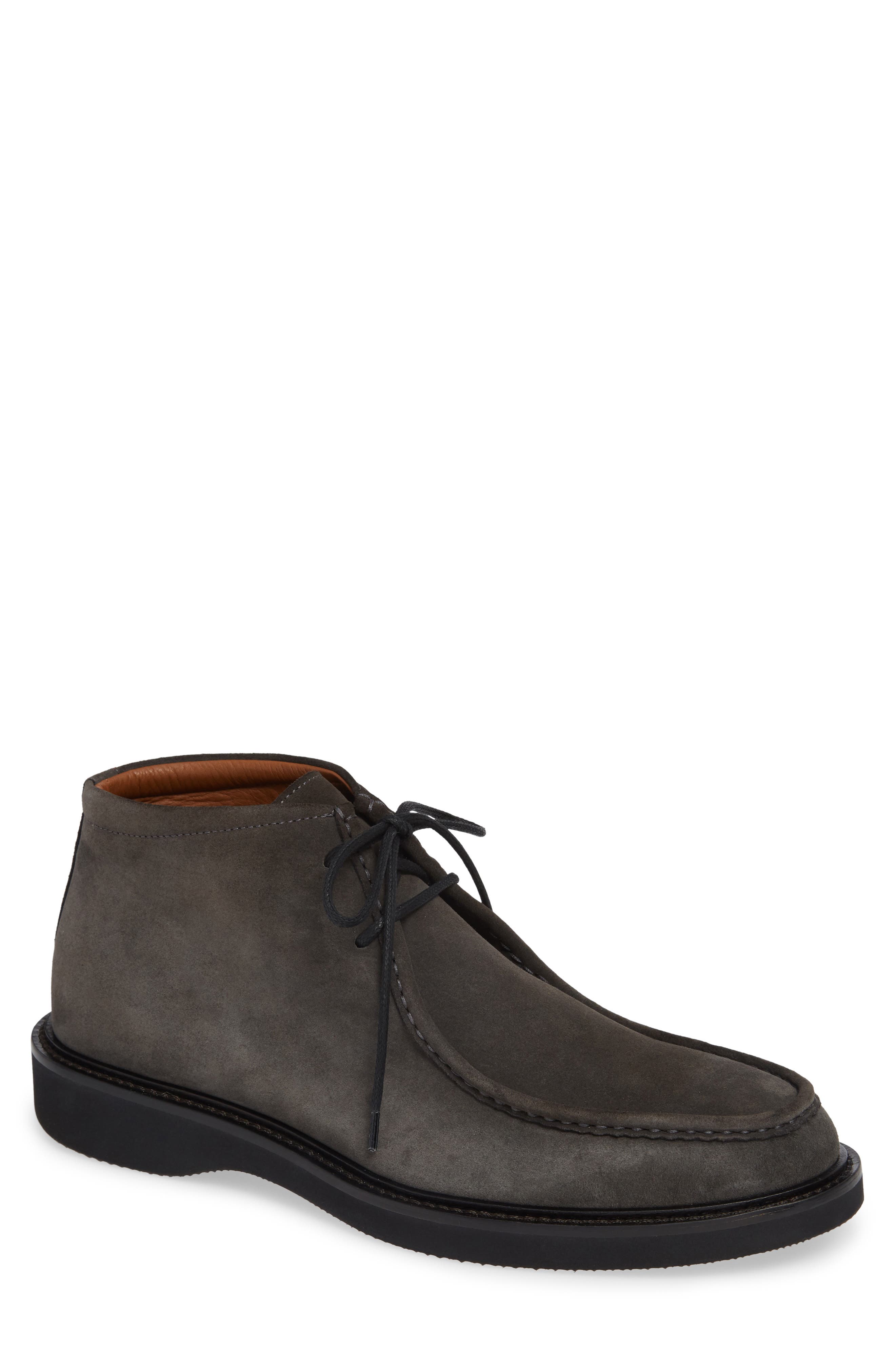 Aquatalia Kyle Water Resistant Chukka Boot- Grey