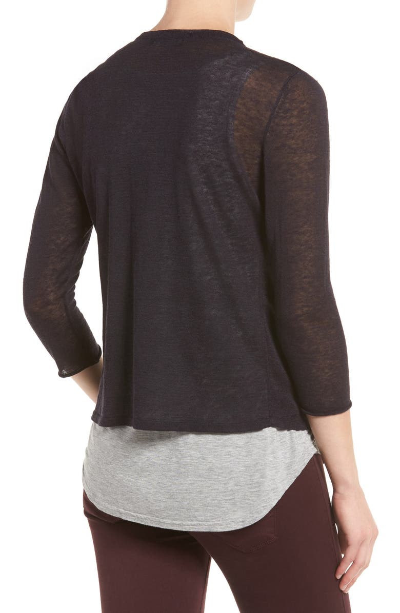 NIC + ZOE OPEN BLAZER CARDIGAN,ALL1154