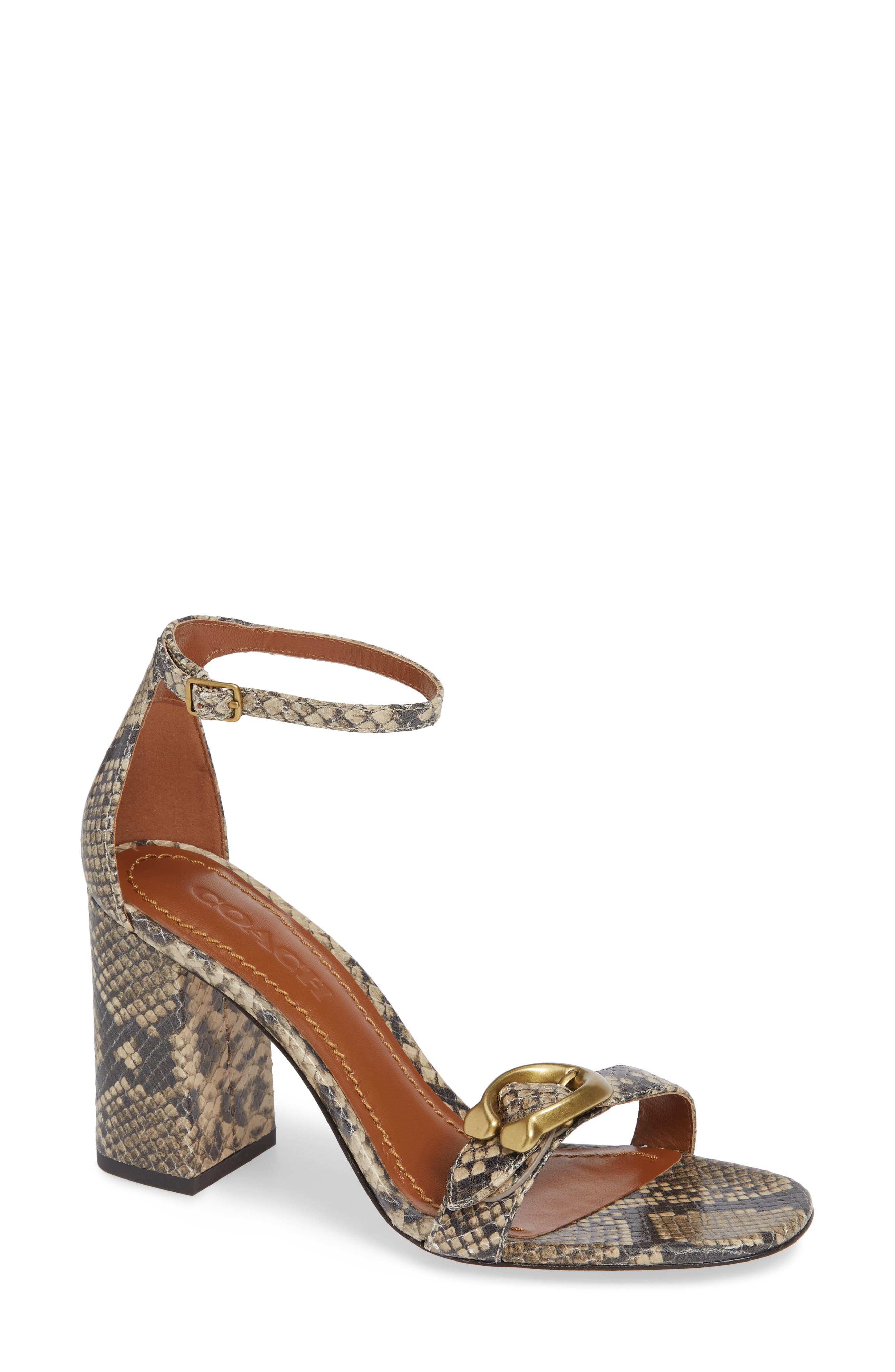 Coach Maya Sandal, Beige