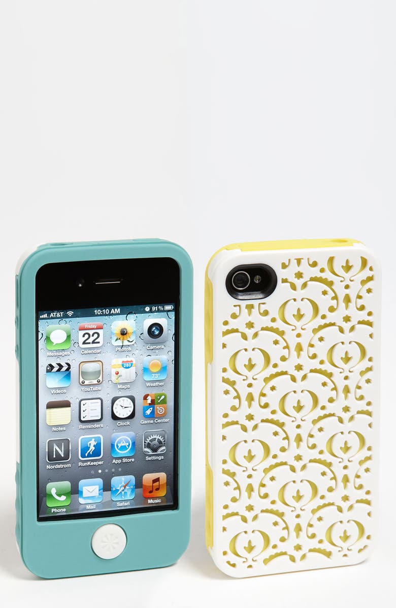 Tech Candy 'Bordeaux' iPhone 4 & 4S Silicone Case Set | Nordstrom