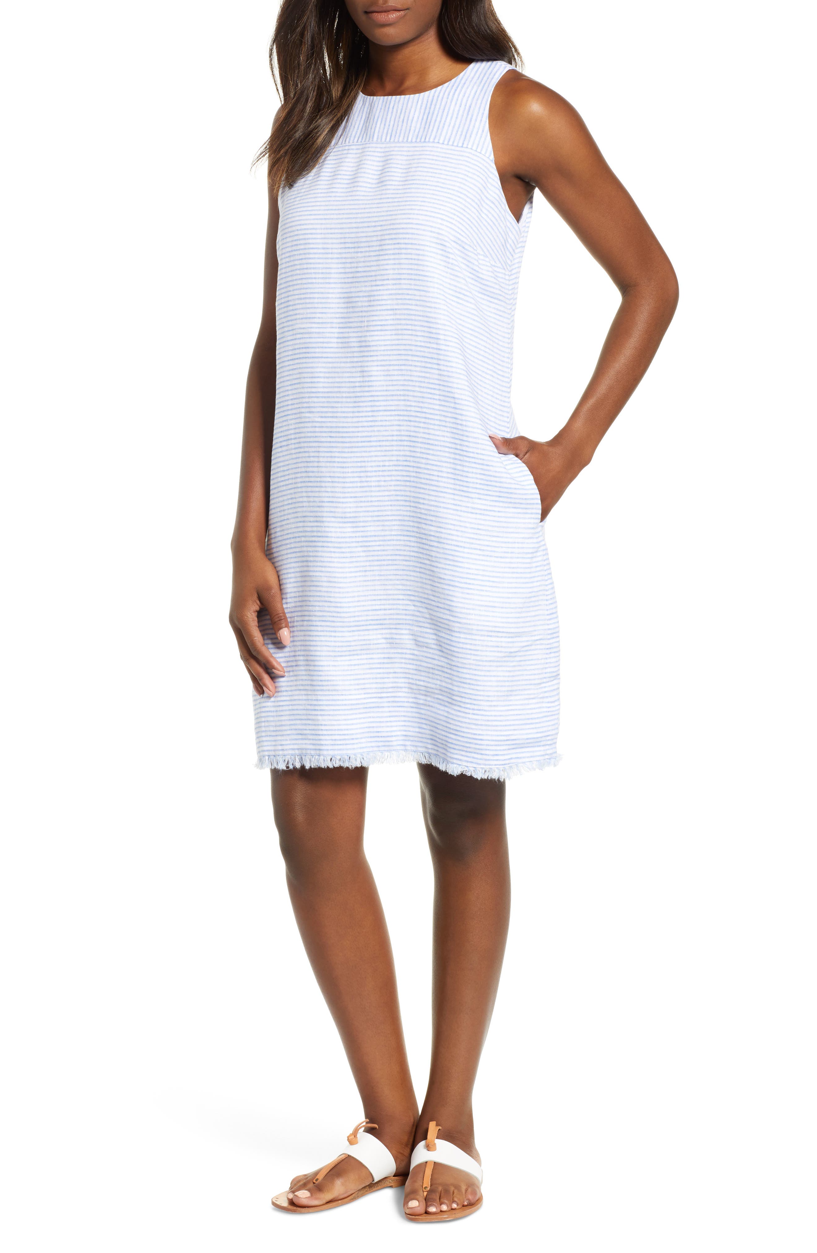 Tommy Bahama Crystalline Waters Shift Dress, Blue